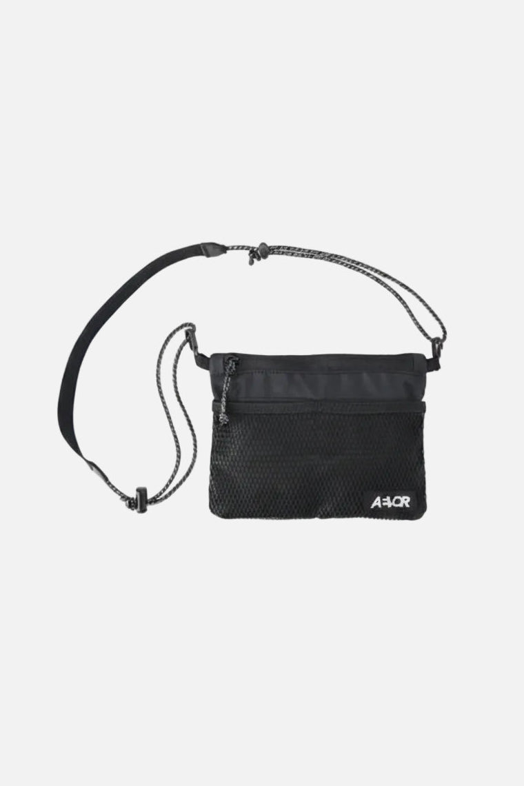 AEVOR - Chest Pouch - Ripstop Black - BACKYARD