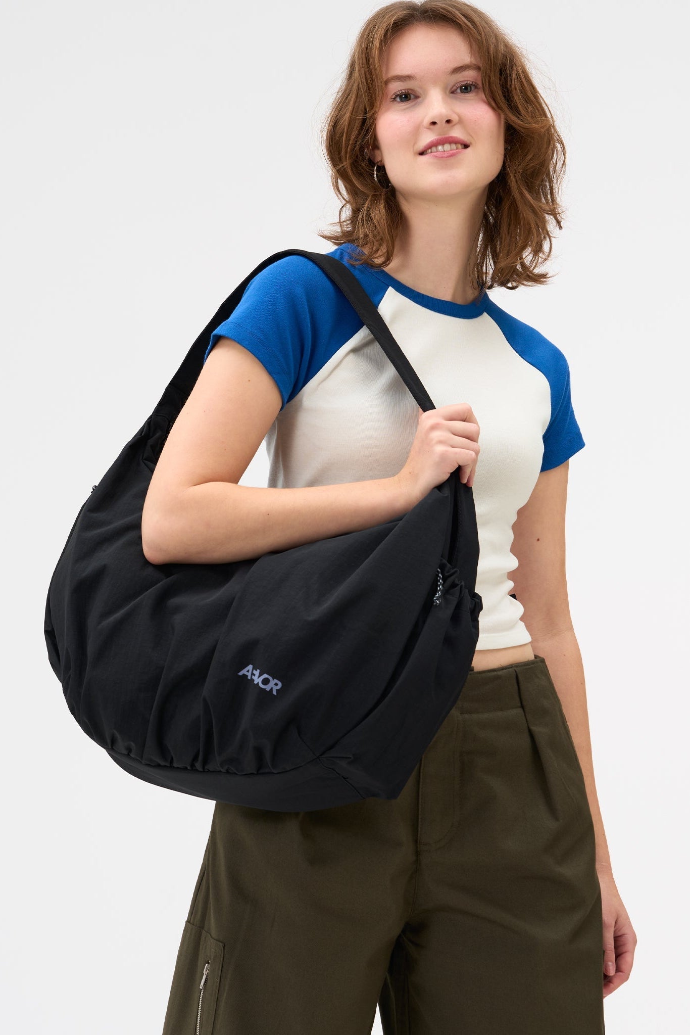 AEVOR - Slouchy Bag - Black - BACKYARD