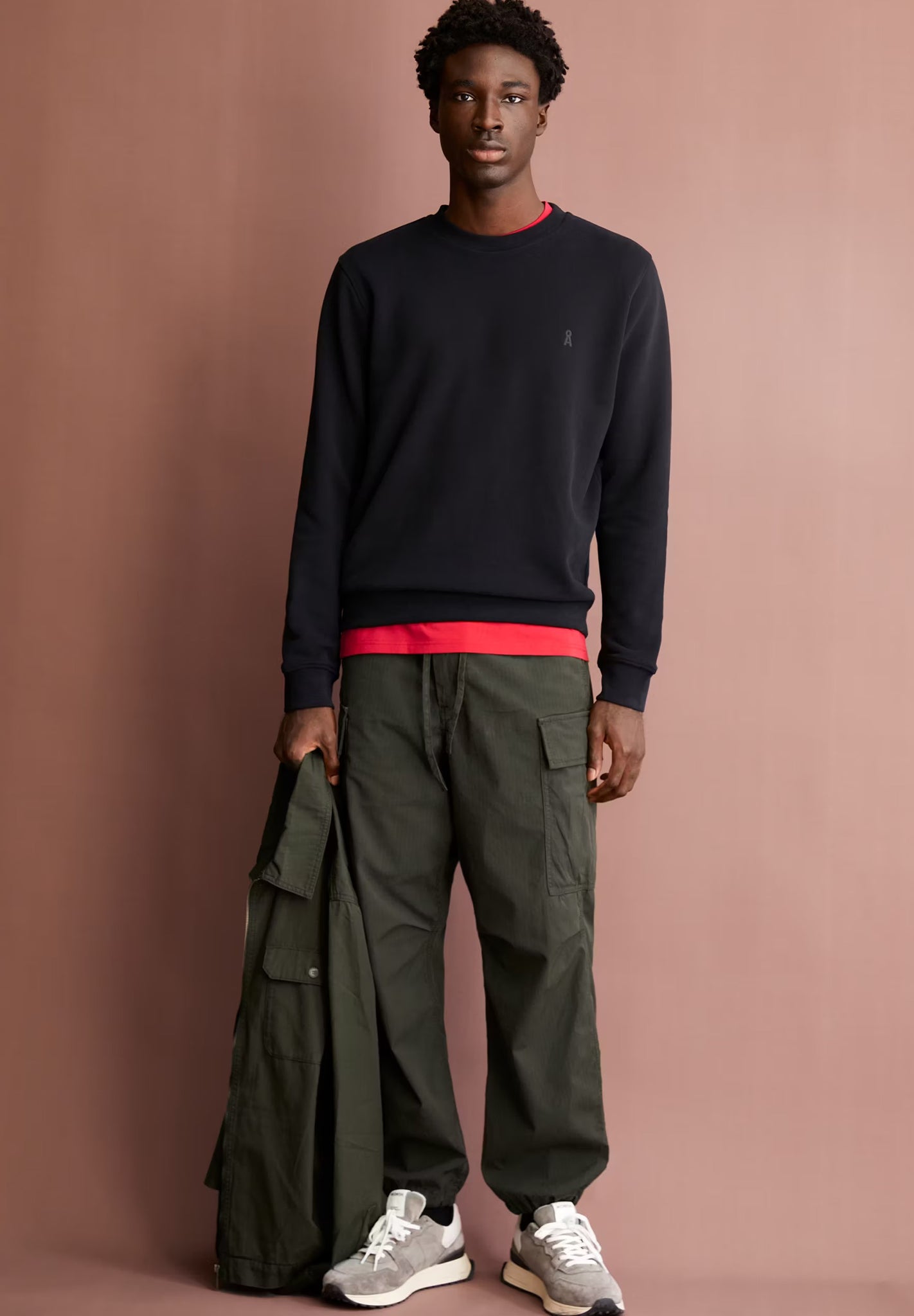 ARMEDANGELS - Baaro Fleece - Black - BACKYARD