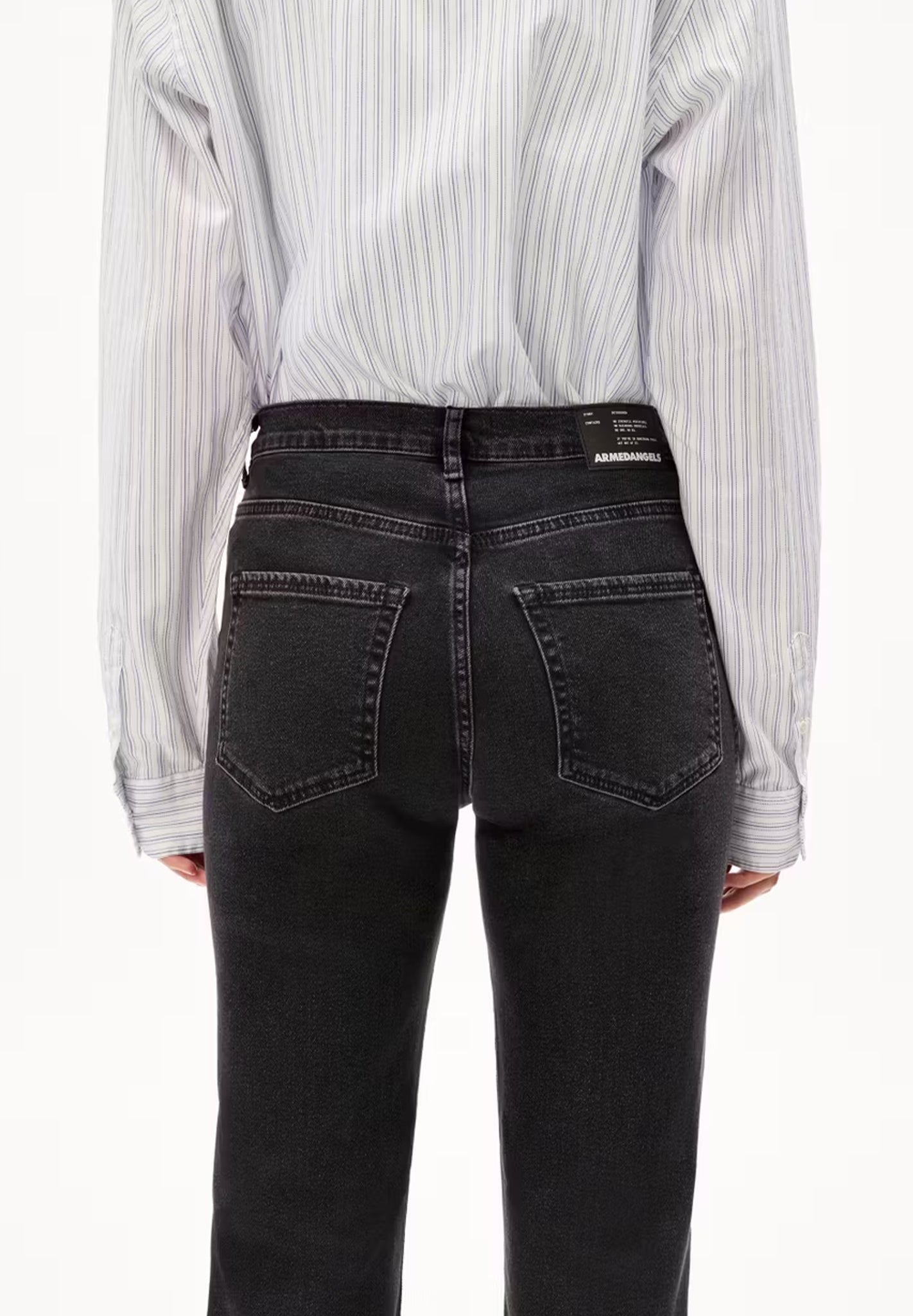 ARMEDANGELS - Carenaa - True Ebony Black - BACKYARD