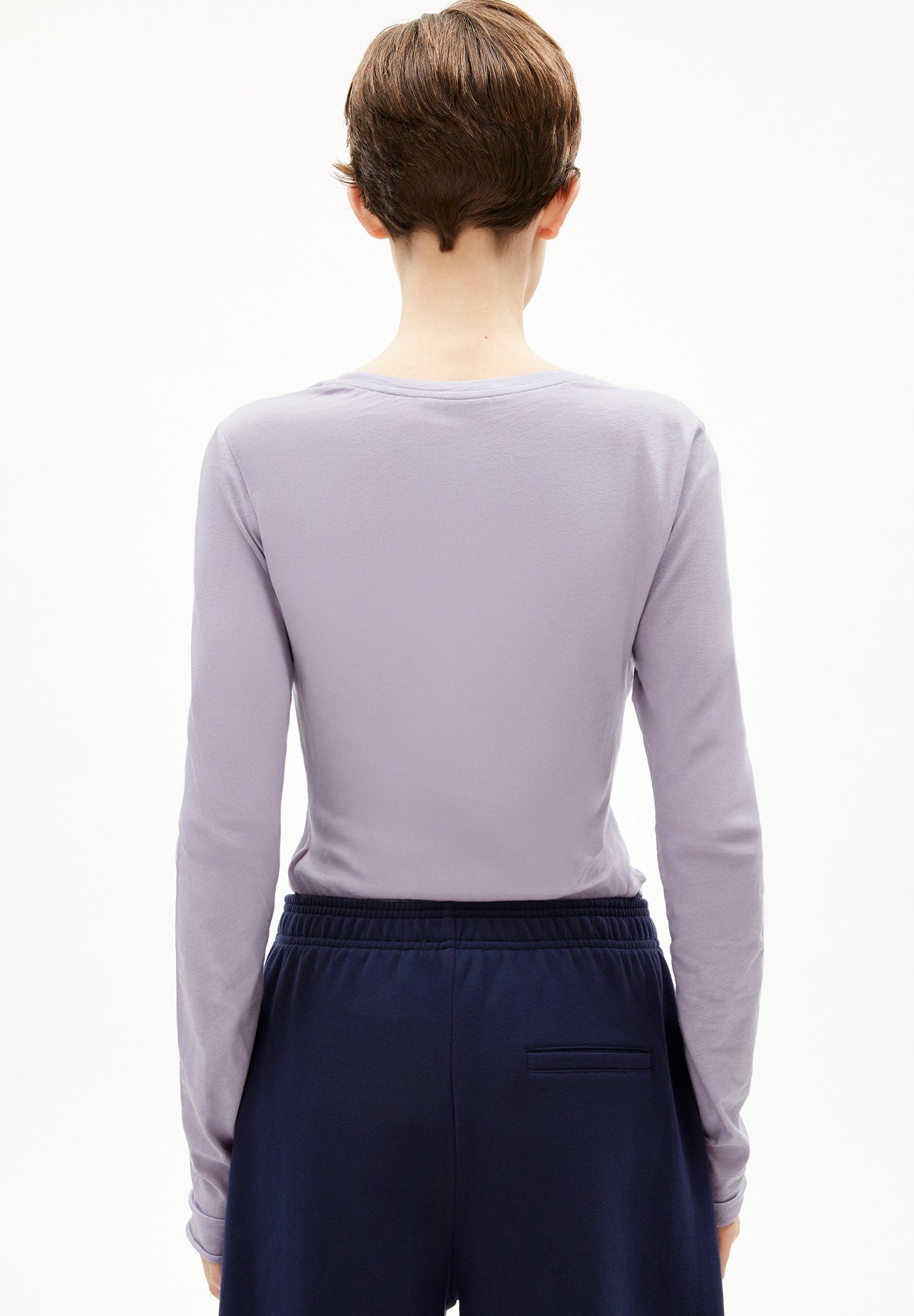 ARMEDANGELS - Einiaara Soft - Frozen Lavender - BACKYARD