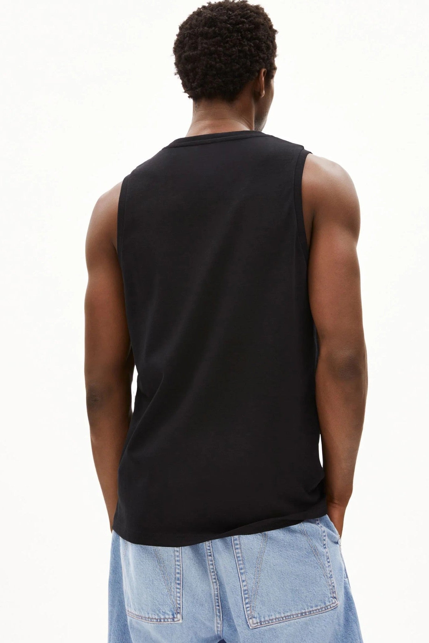 ARMEDANGELS - Heavy Weight Tank Top - Black - BACKYARD