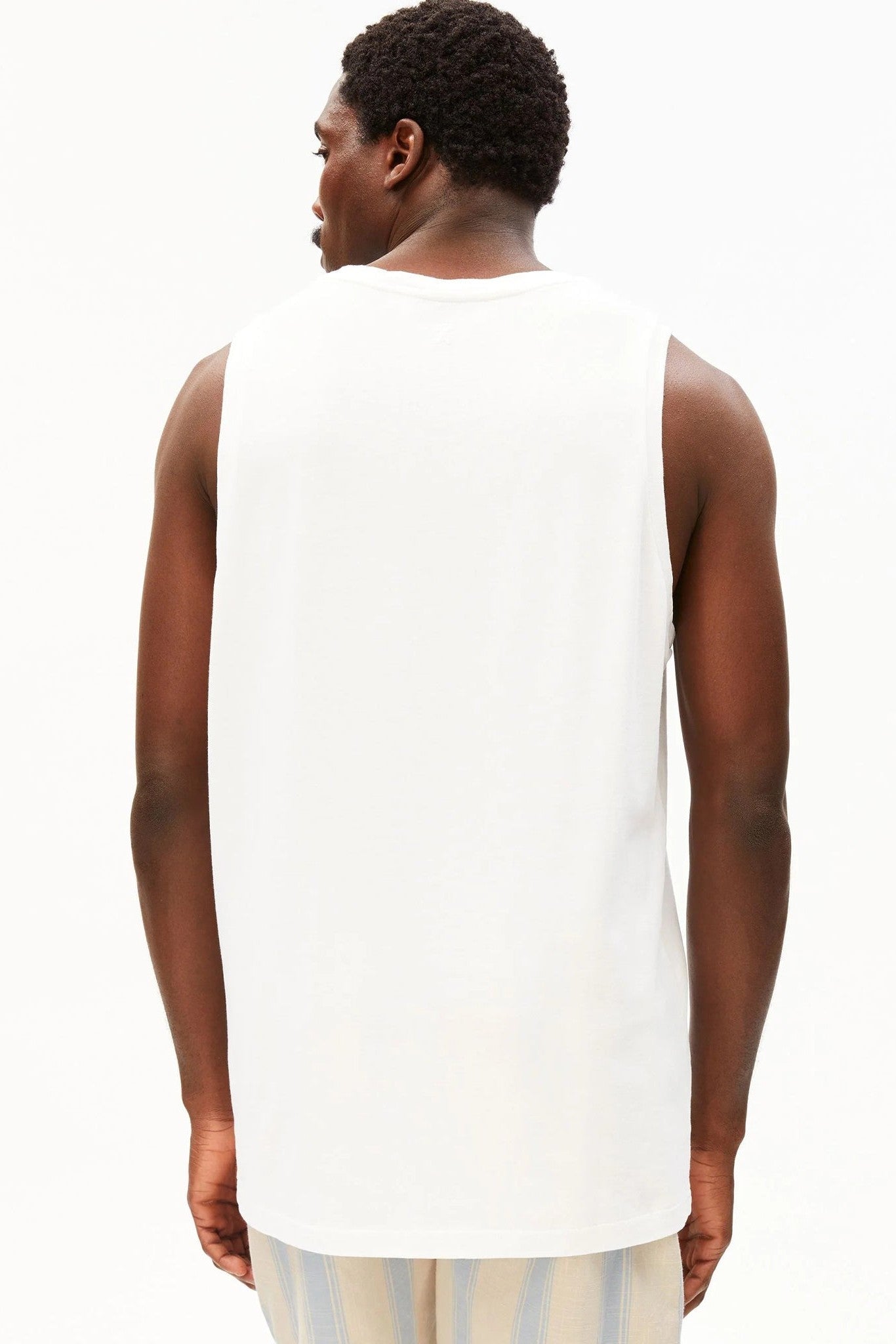 ARMEDANGELS - Heavy Weight Tank Top - White - BACKYARD