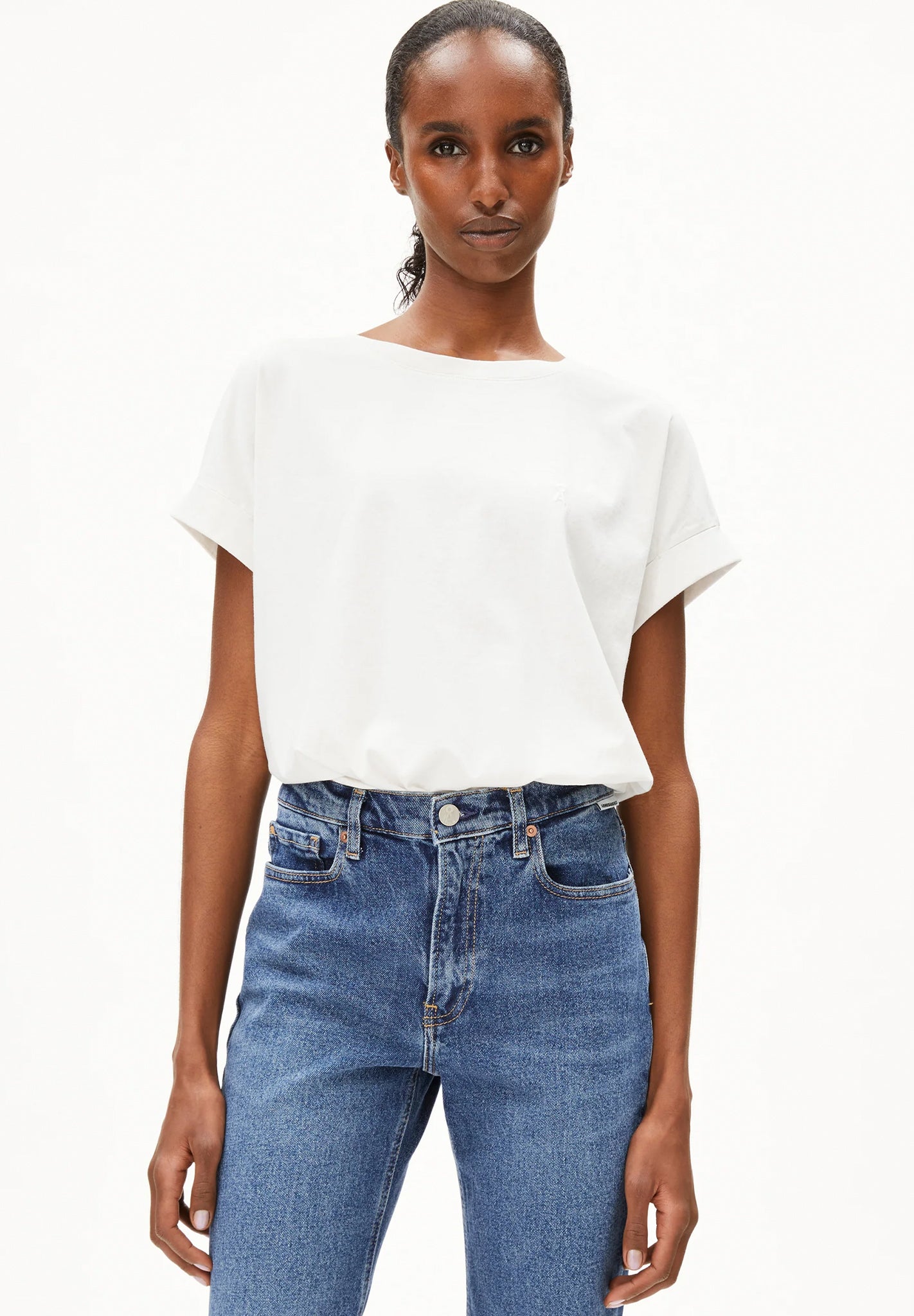 ARMEDANGELS - Idaara - White - BACKYARD