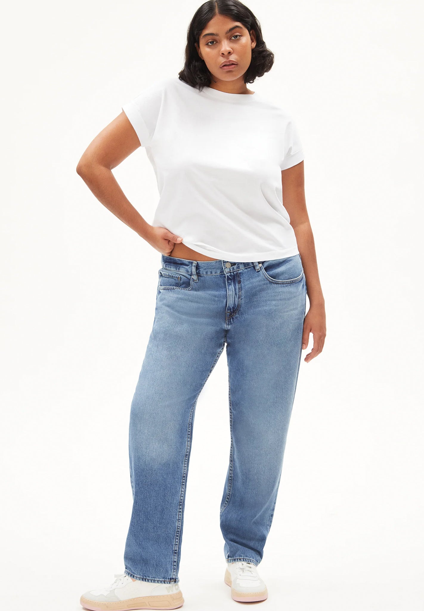 ARMEDANGELS - Idaara - White - BACKYARD