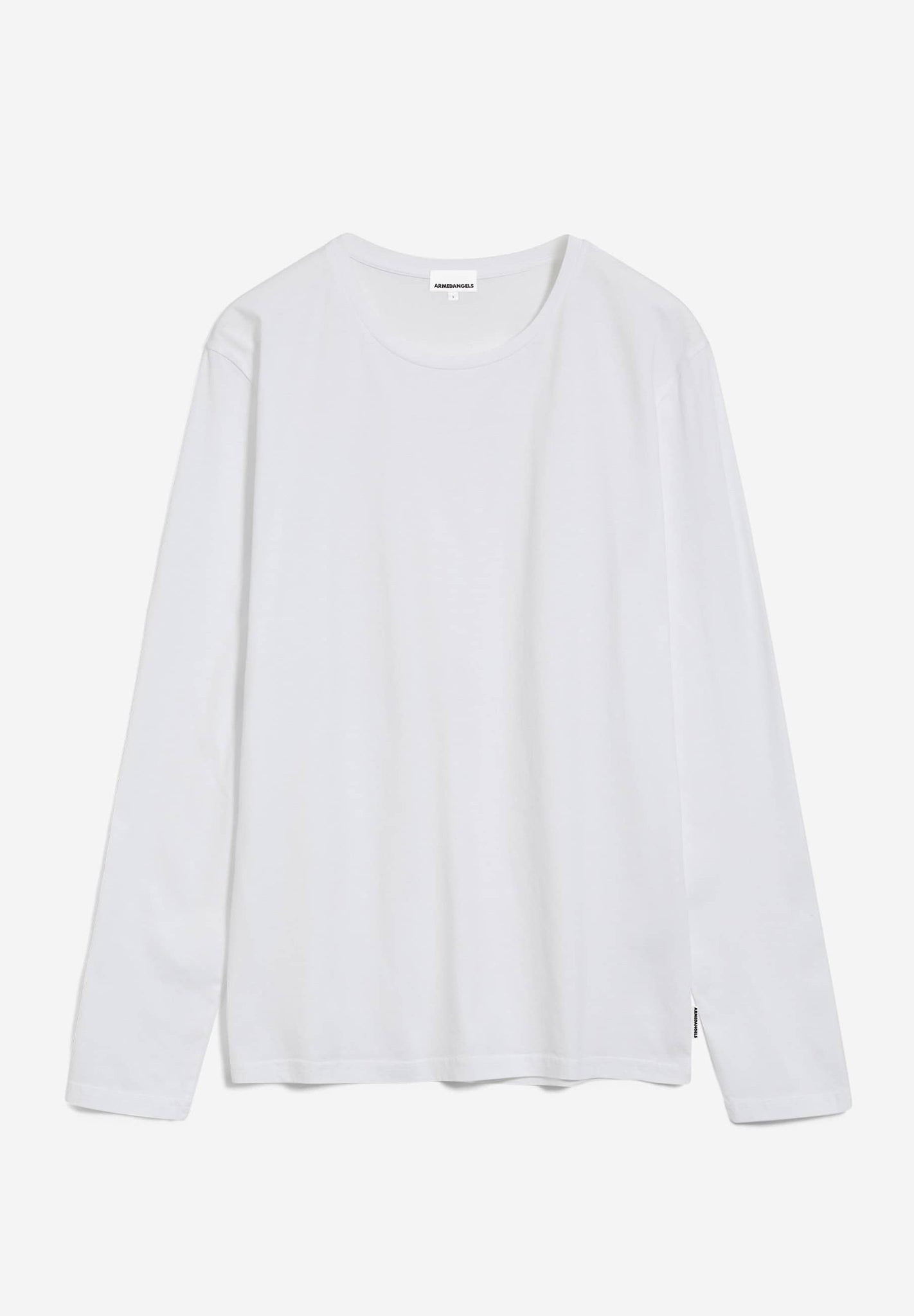 ARMEDANGELS - Jaames Longsleeve - White - BACKYARD