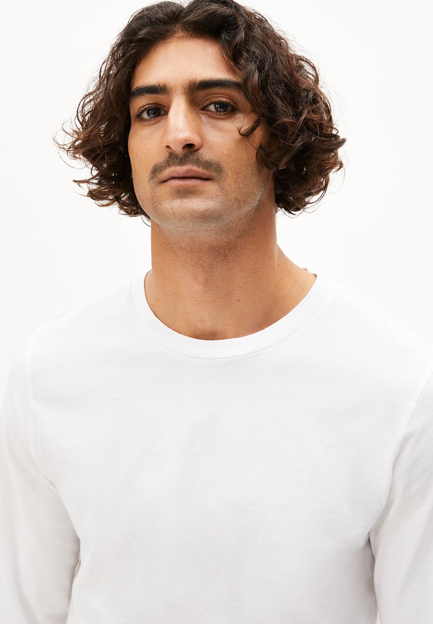 ARMEDANGELS - Jaames Longsleeve - White - BACKYARD