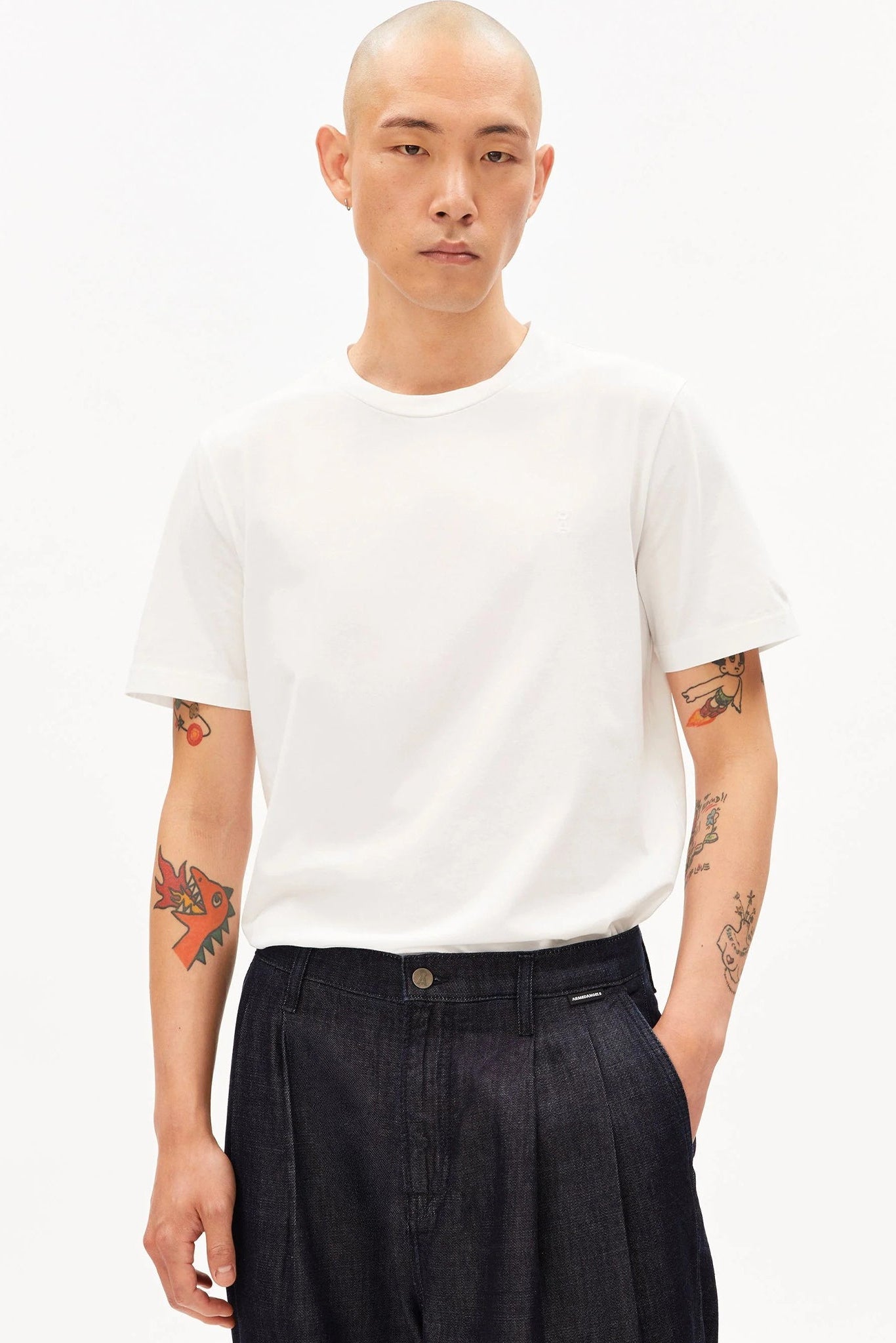 ARMEDANGELS - Jaames - White - BACKYARD