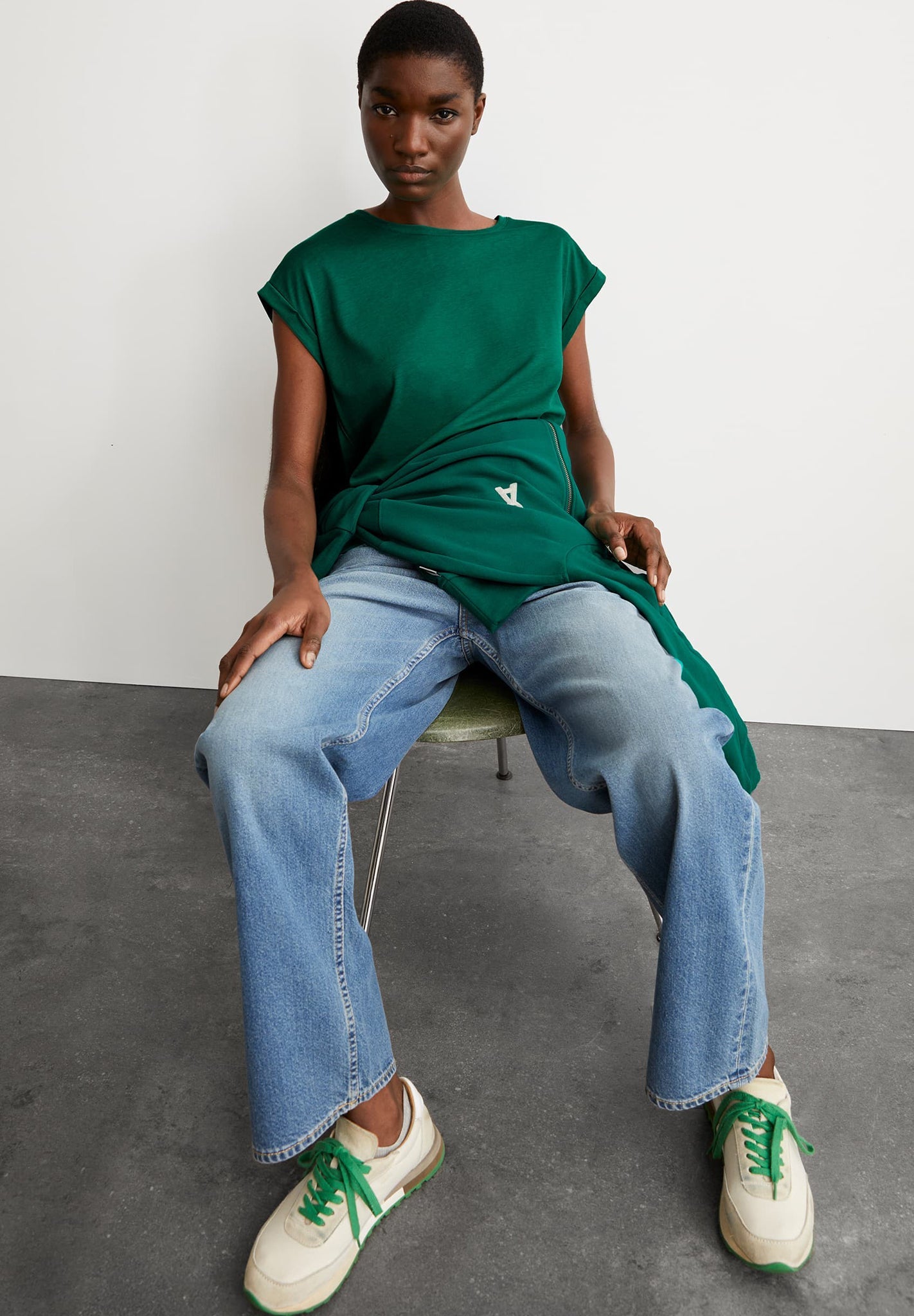 ARMEDANGELS - Jilaana - Emerald Green - BACKYARD