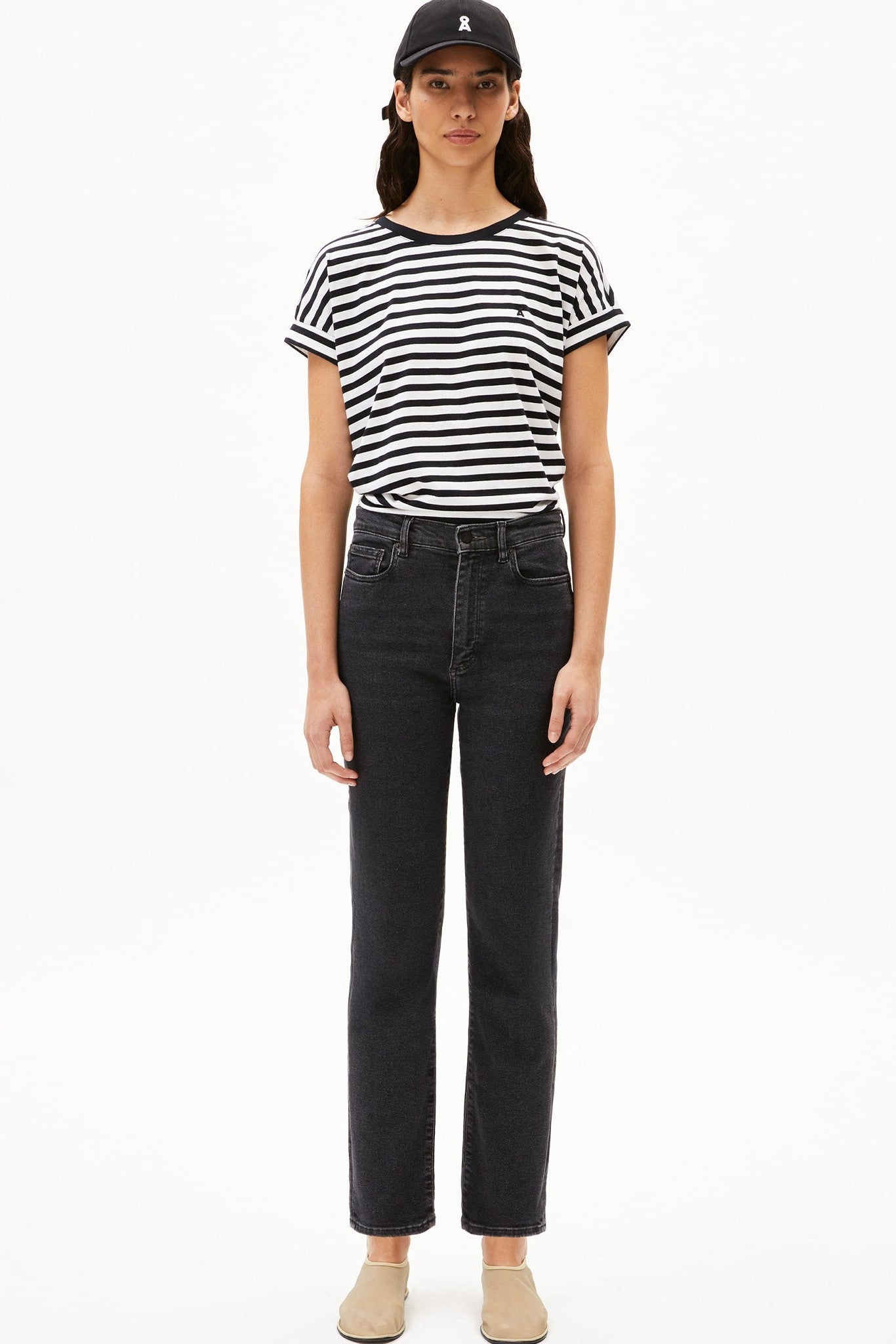 ARMEDANGELS - Lejaani X Stretch - Blackish - BACKYARD