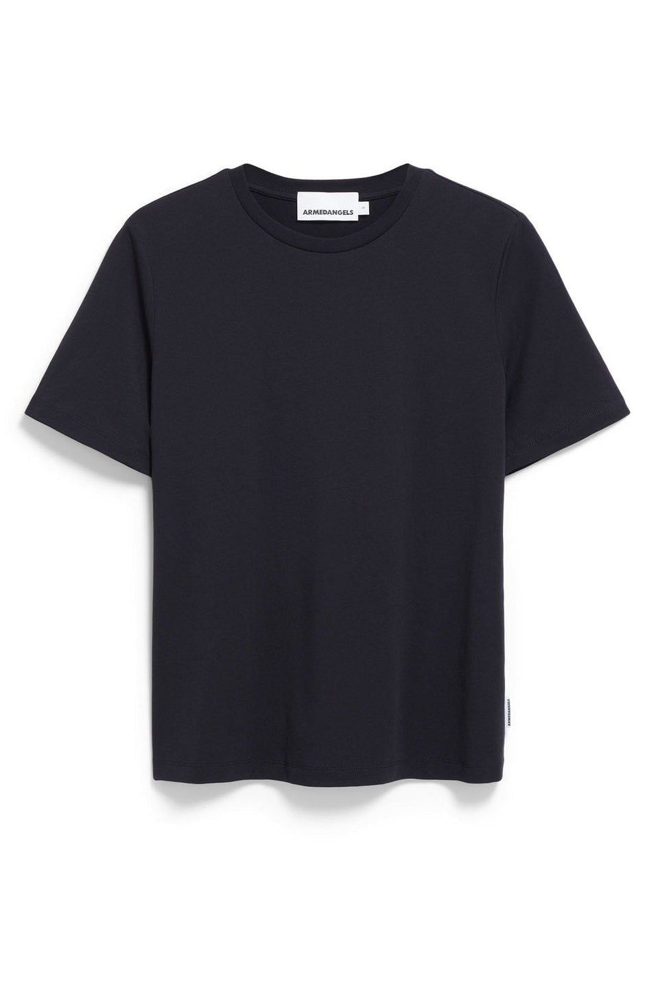 ARMEDANGELS-Lualaa T-Shirt-Black-BACKYARD