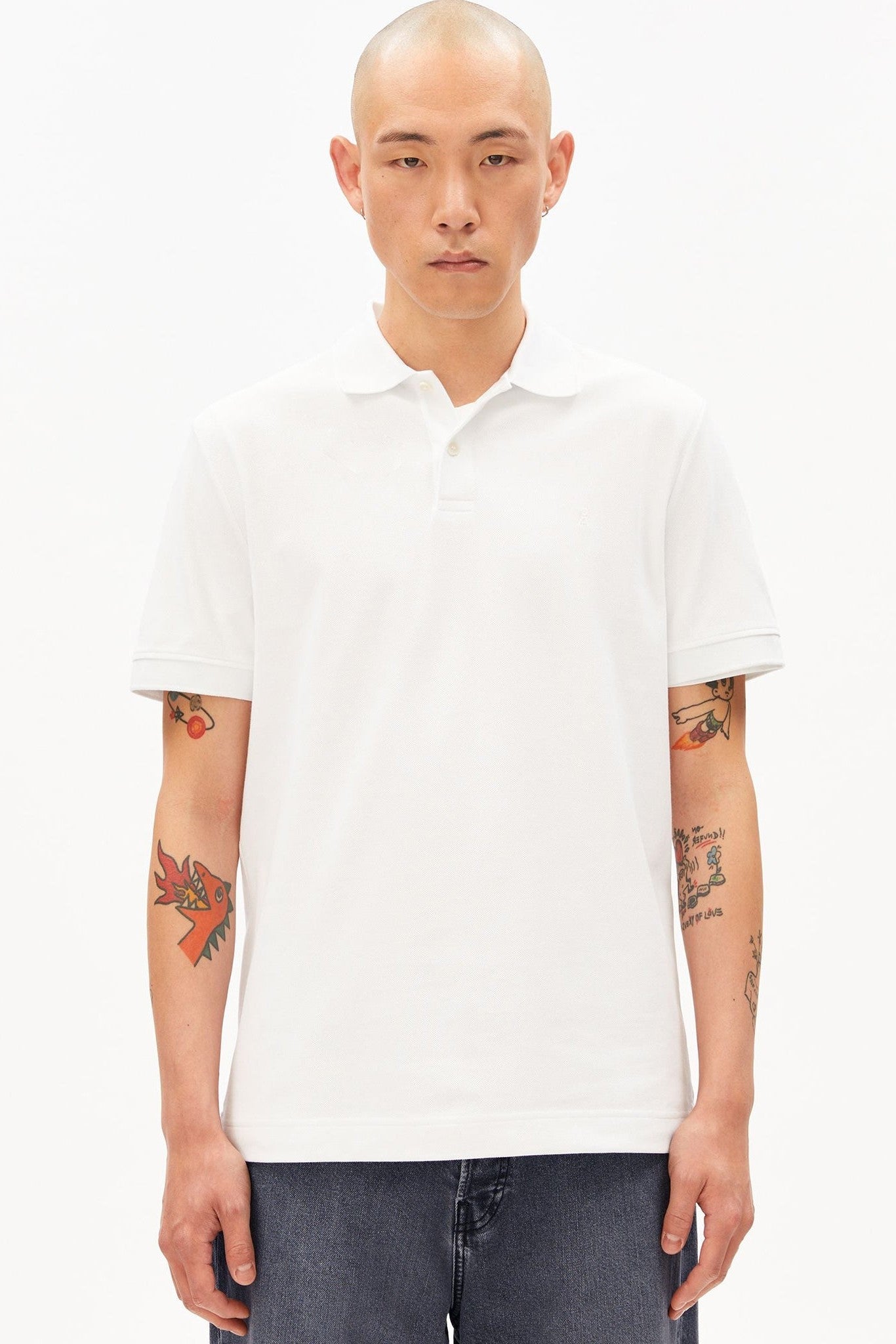 ARMEDANGELS - Maario - White - BACKYARD