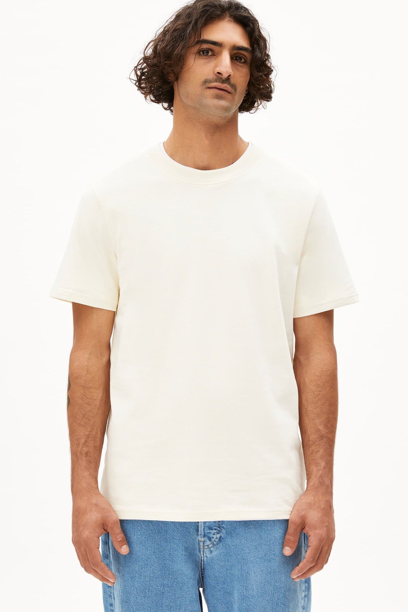 ARMEDANGELS - Maarkos - Oatmilk - BACKYARD