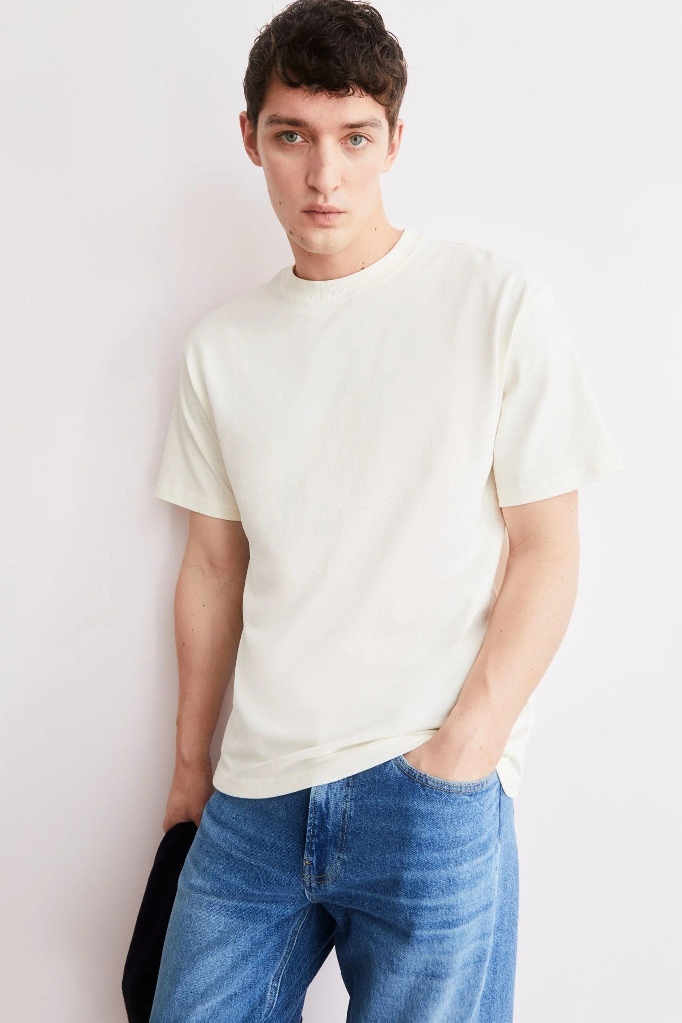 ARMEDANGELS - Maarkos Heavy Weight - Oatmilk - BACKYARD