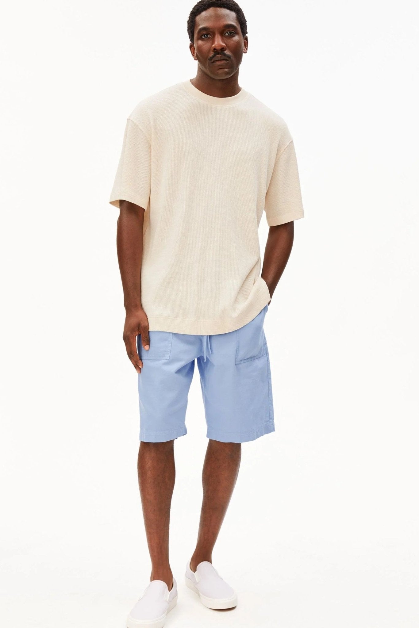 ARMEDANGELS - Maarkos Waffle - Pure - BACKYARD