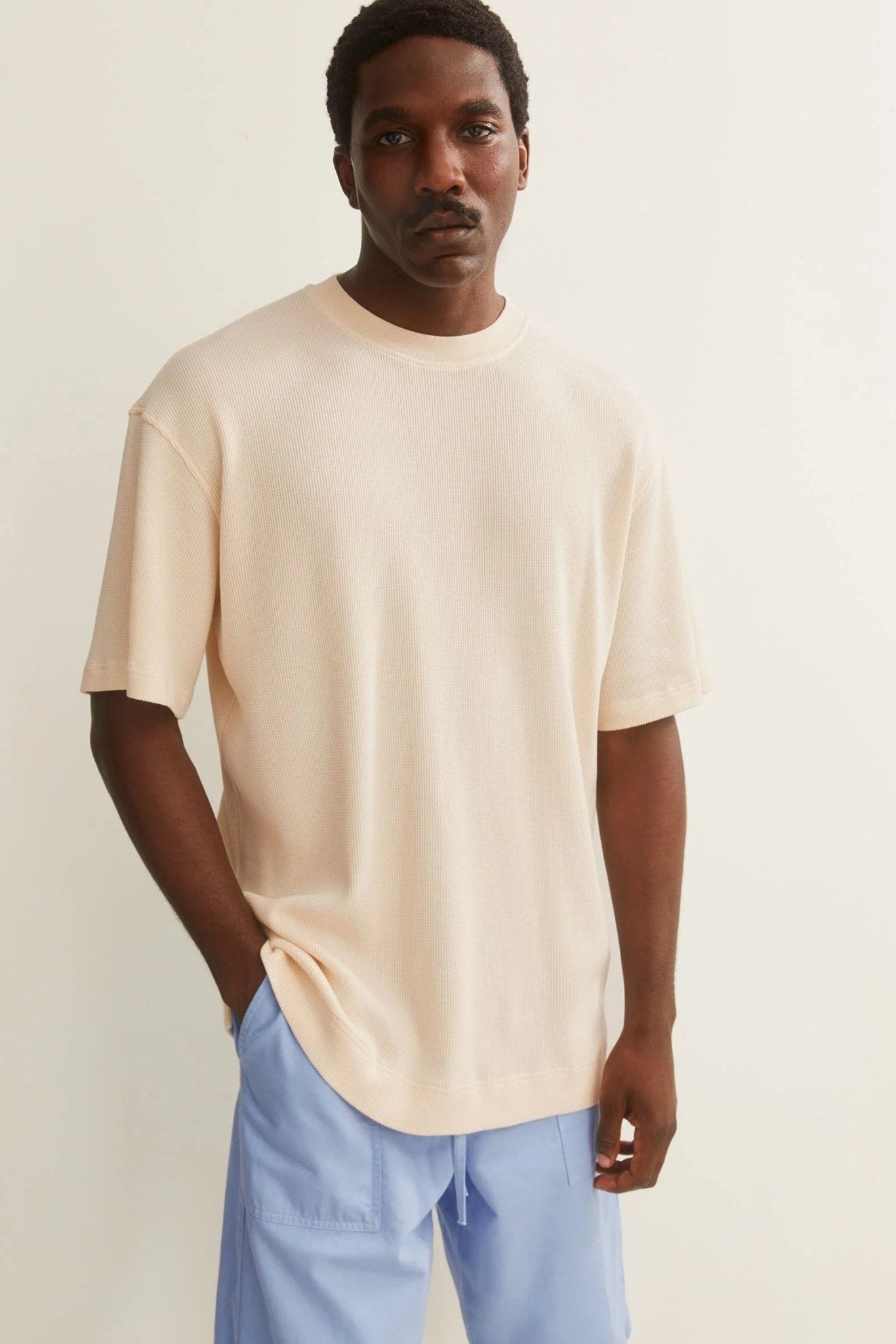 ARMEDANGELS - Maarkos Waffle - Pure - BACKYARD