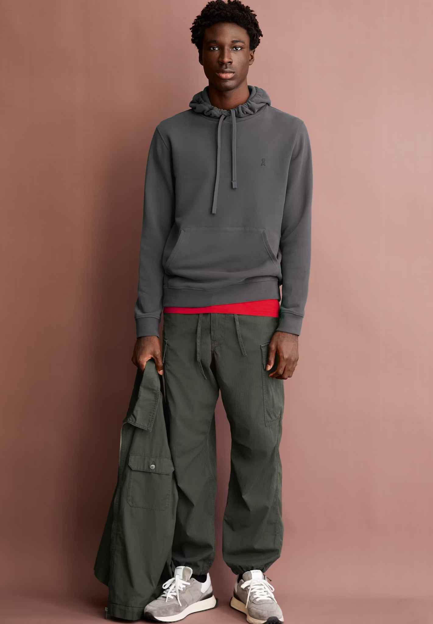 ARMEDANGELS - Paarlo Fleece - Space Steel - BACKYARD