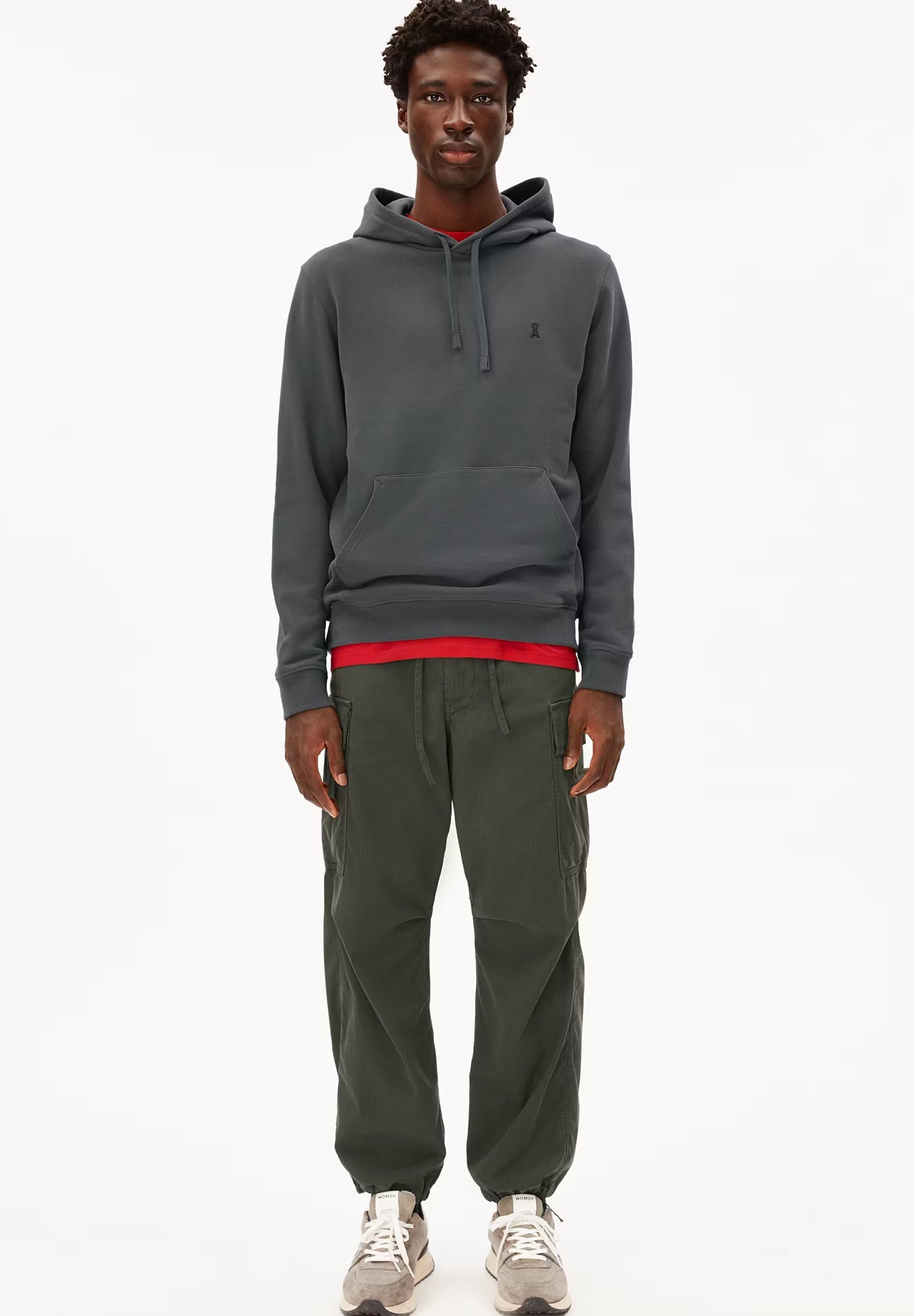 ARMEDANGELS - Paarlo Fleece - Space Steel - BACKYARD