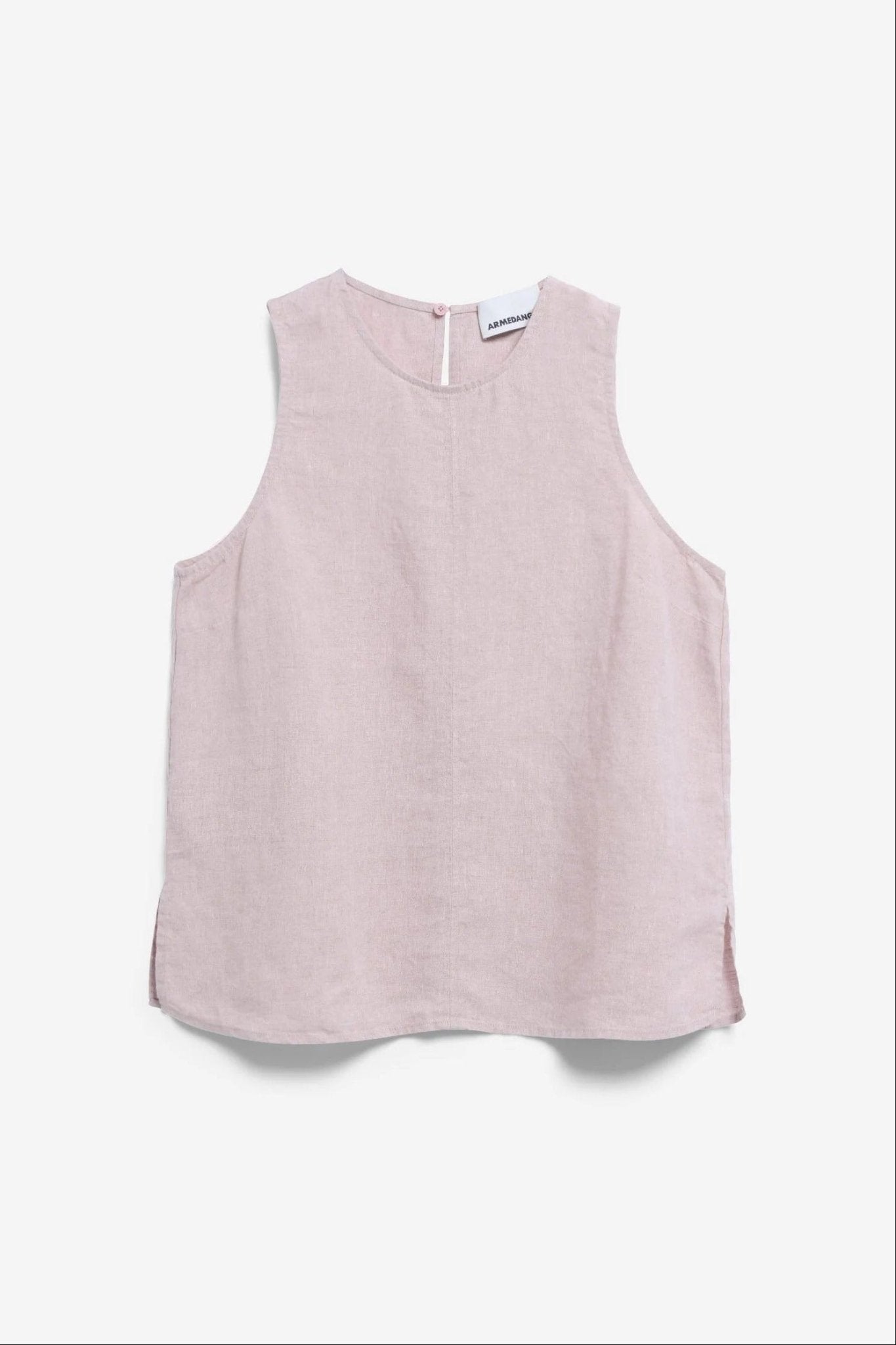 ARMEDANGELS - Pure Linen Blouse Top - Pink Mist - BACKYARD