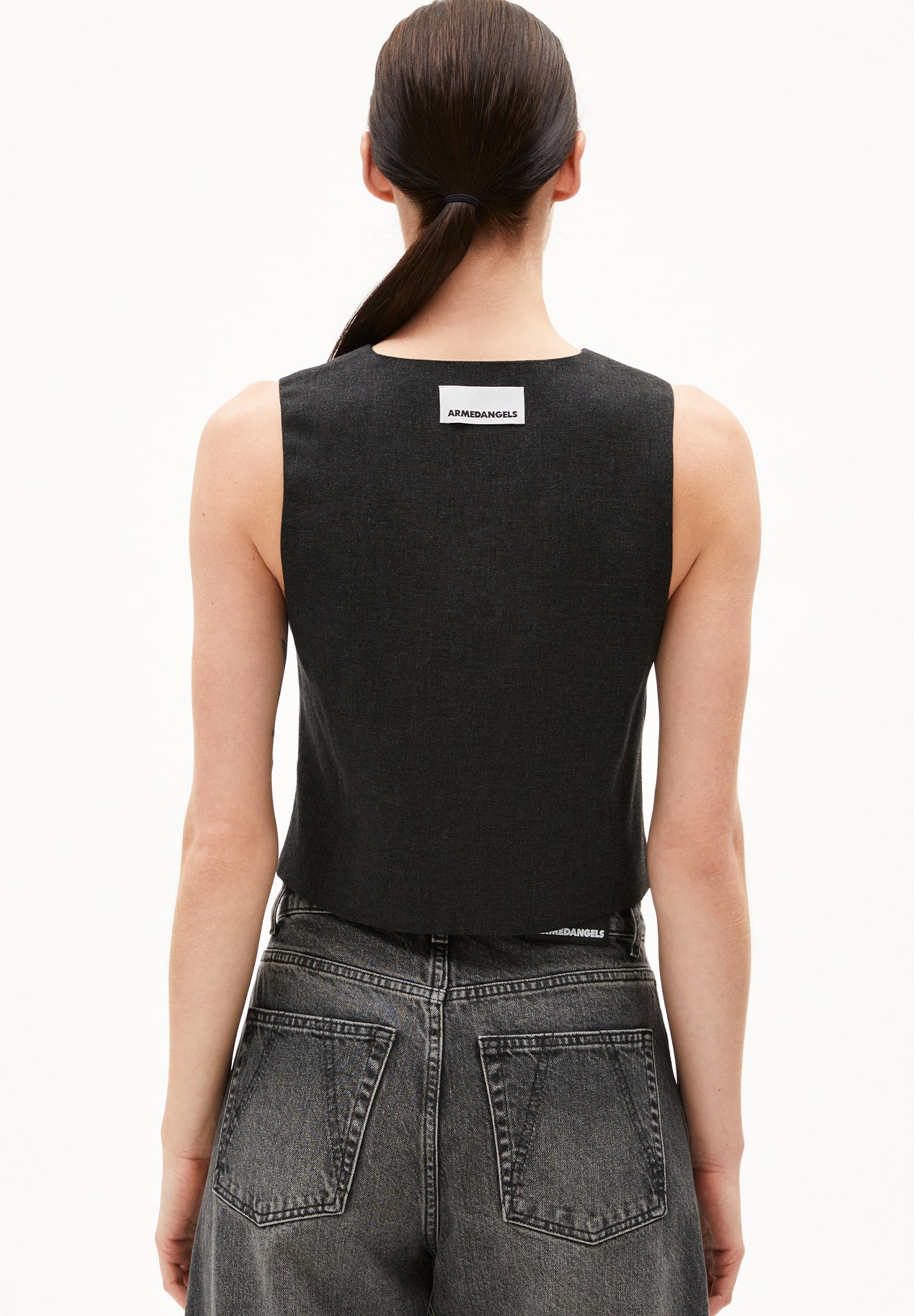 ARMEDANGELS - Sineriaa Premium - Steel Melange - BACKYARD