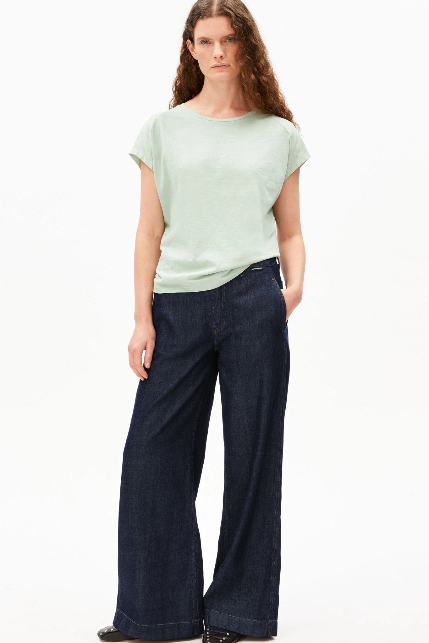 ARMEDANGELS - Slub Jersey - Foam - BACKYARD