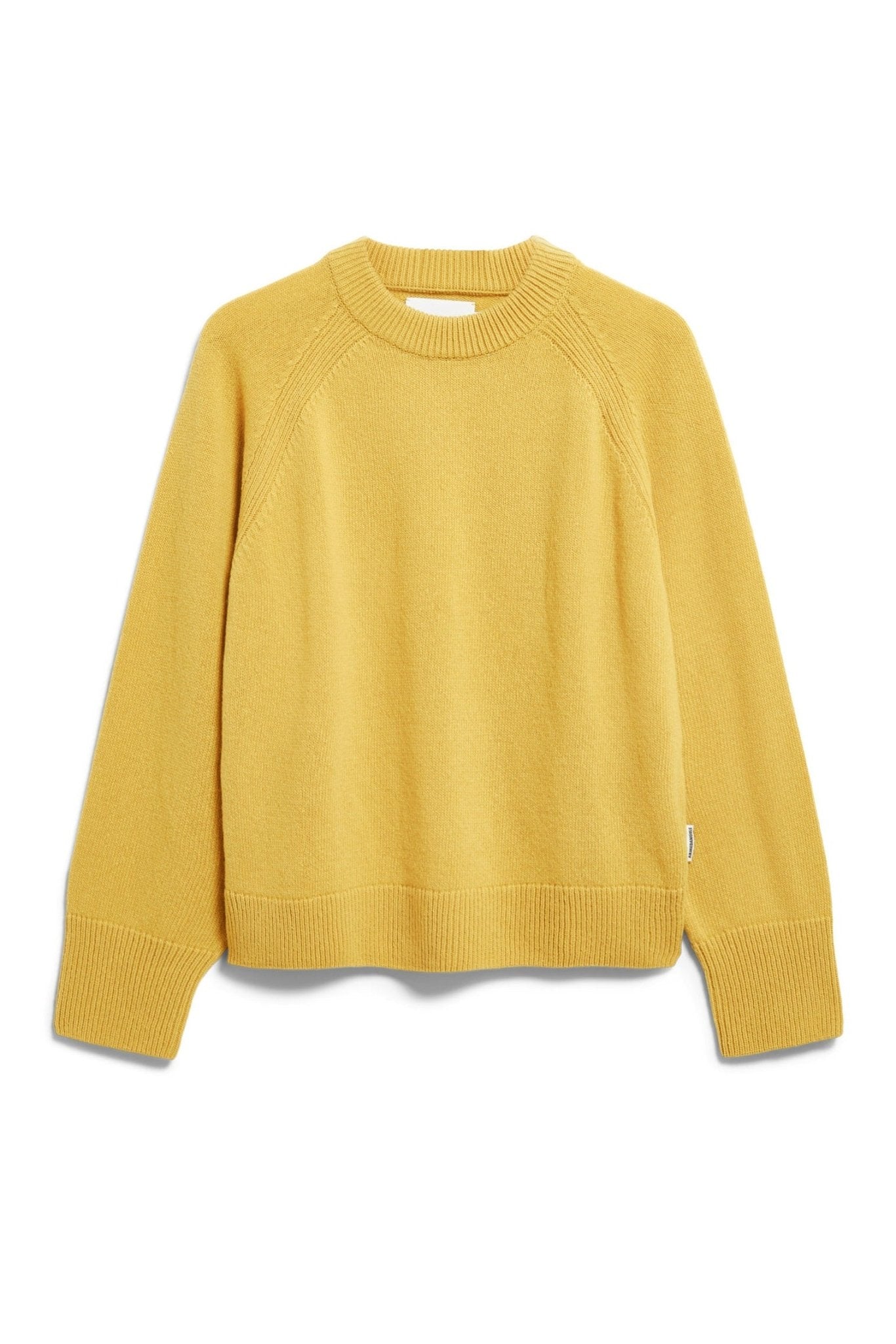 ARMEDANGELS-Wool Knit Sweater-Mosslace-BACKYARD