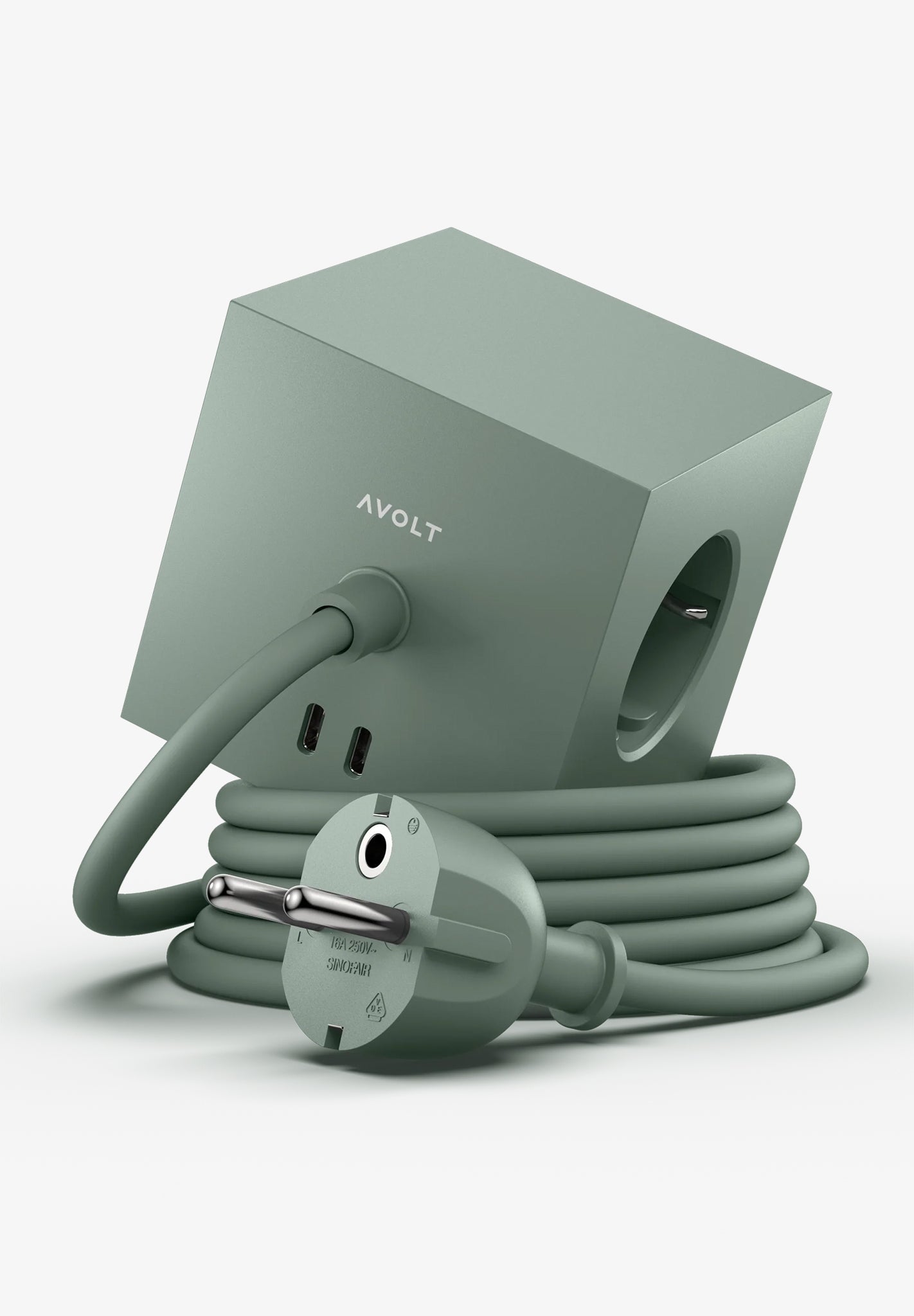 AVOLT - Square 1 USB - C & Magnet - Oak Green - BACKYARD