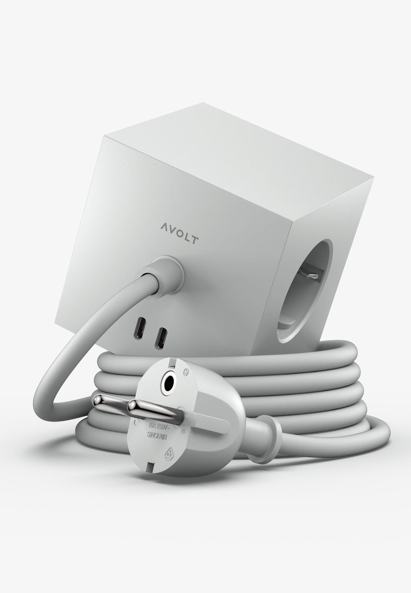 AVOLT - Square 1 USB - C & Magnet - Gotland Grey - BACKYARD