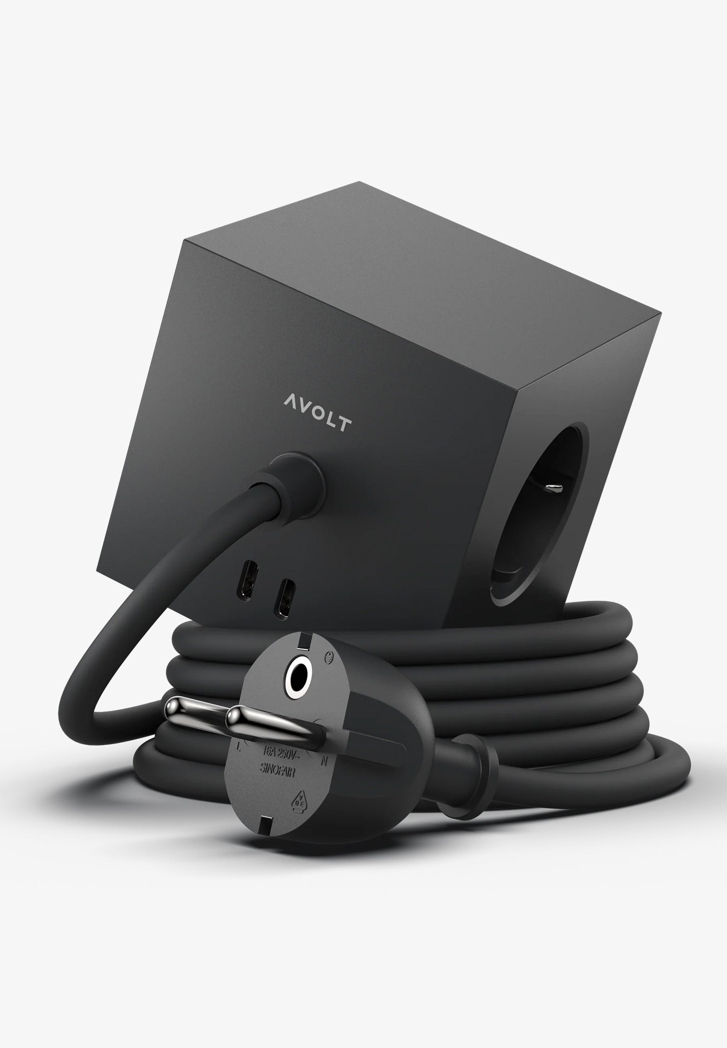 AVOLT - Square 1 USB - C & Magnet - Stockholm Black - BACKYARD