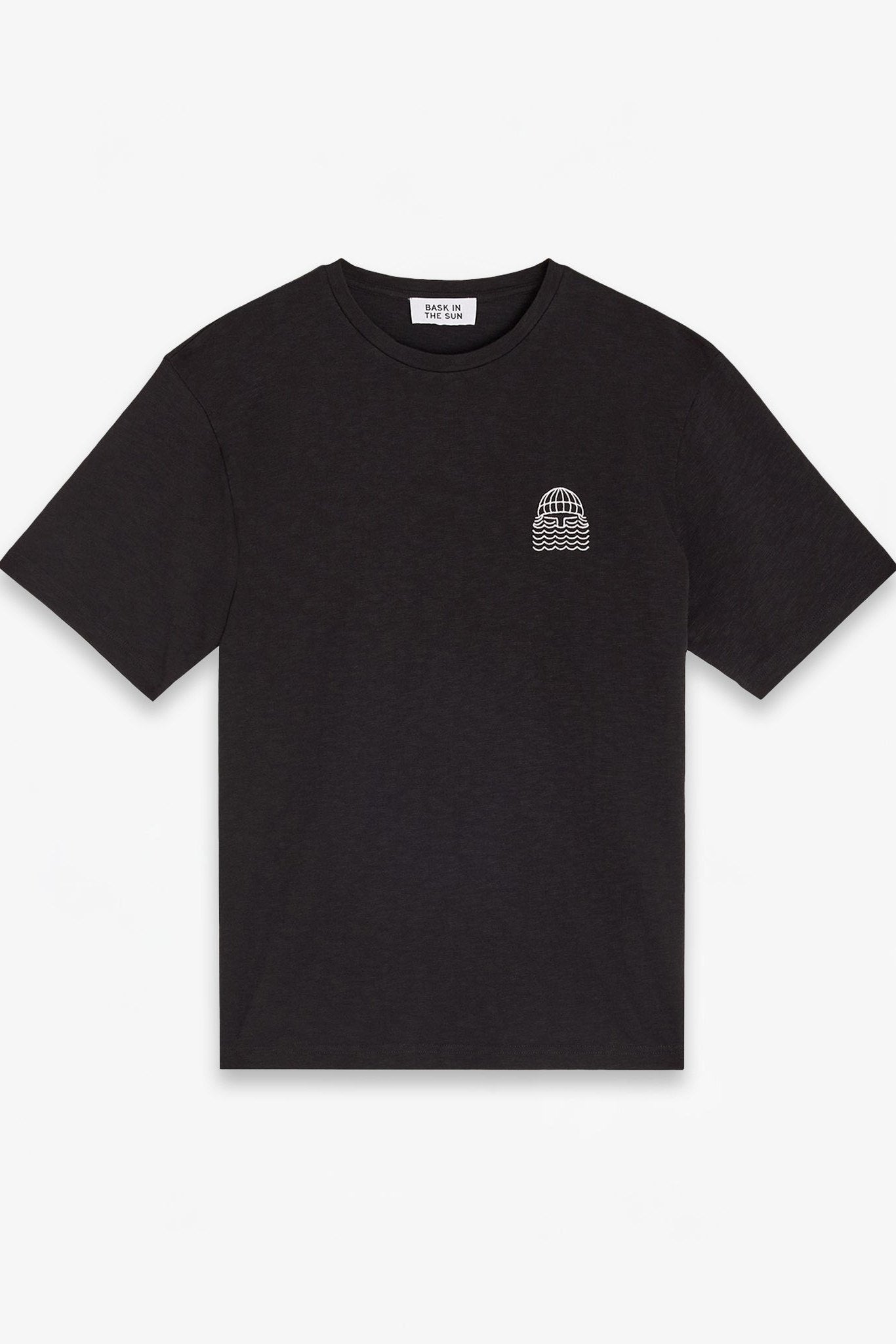 BASK IN THE SUN - Mini To The Sea Tee - Black - BACKYARD