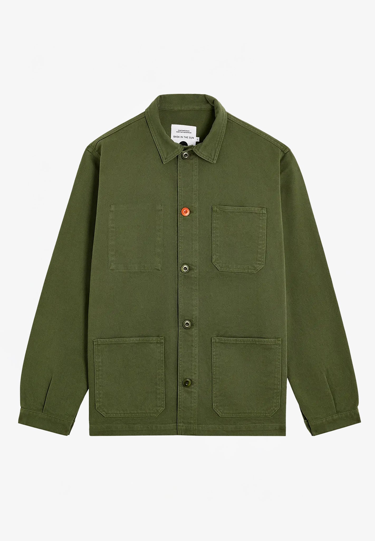 BASK IN THE SUN - Sergi Jacket - Olive - BACKYARD