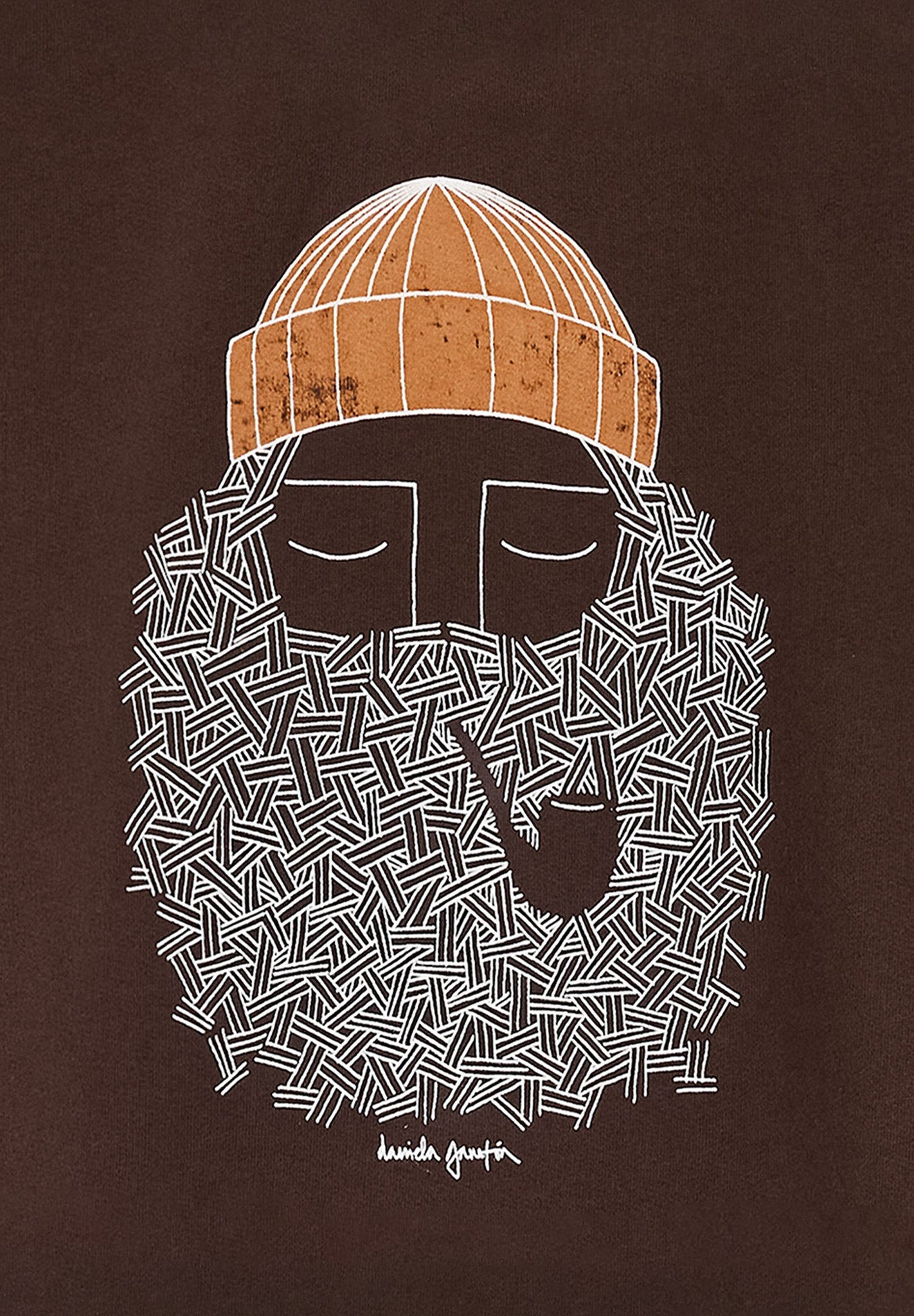 BASK IN THE SUN - Smoking Pipe Sweat - Chocolate - BACKYARD