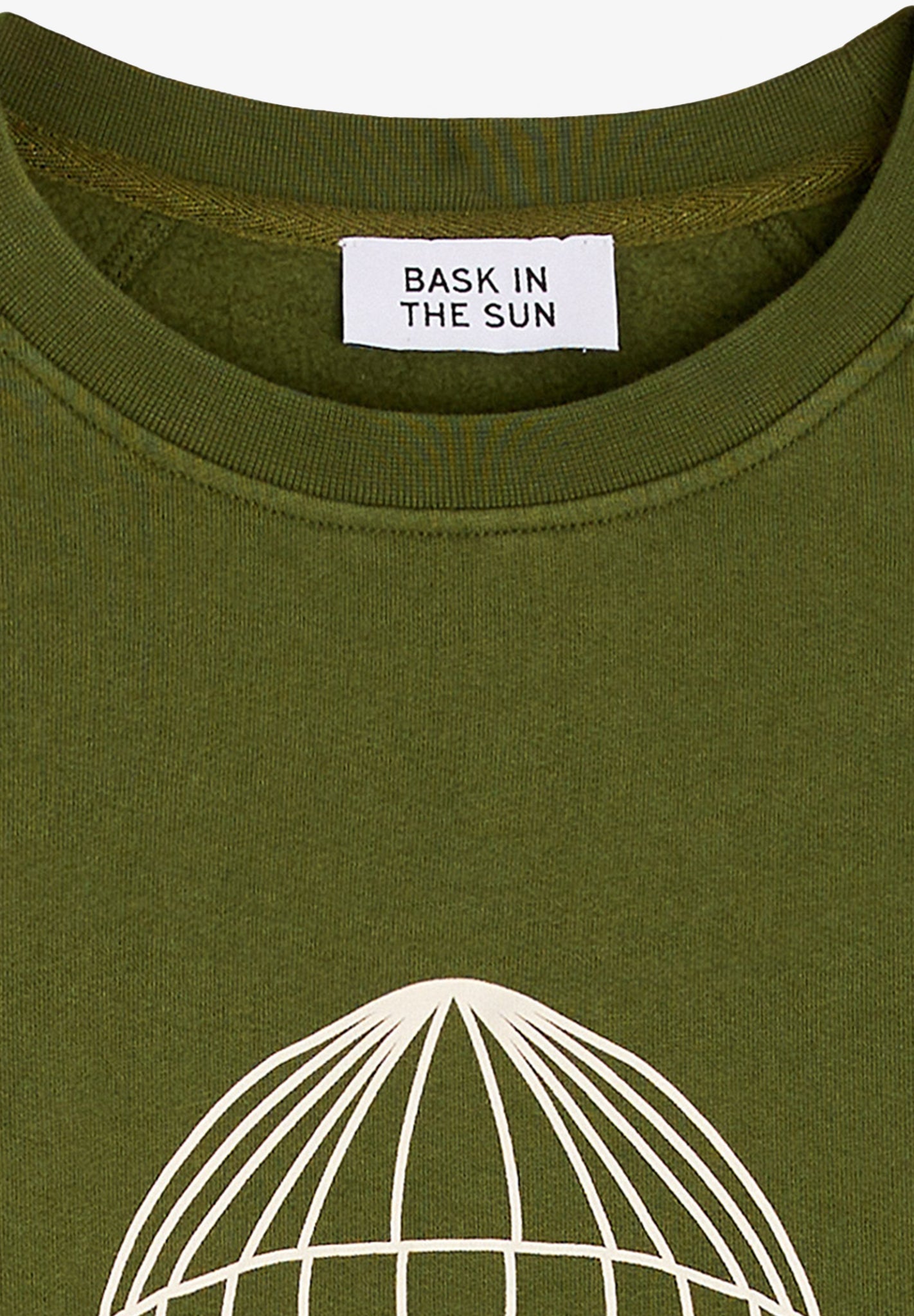 BASK IN THE SUN - To The Sea Sweat - Olive - BACKYARD