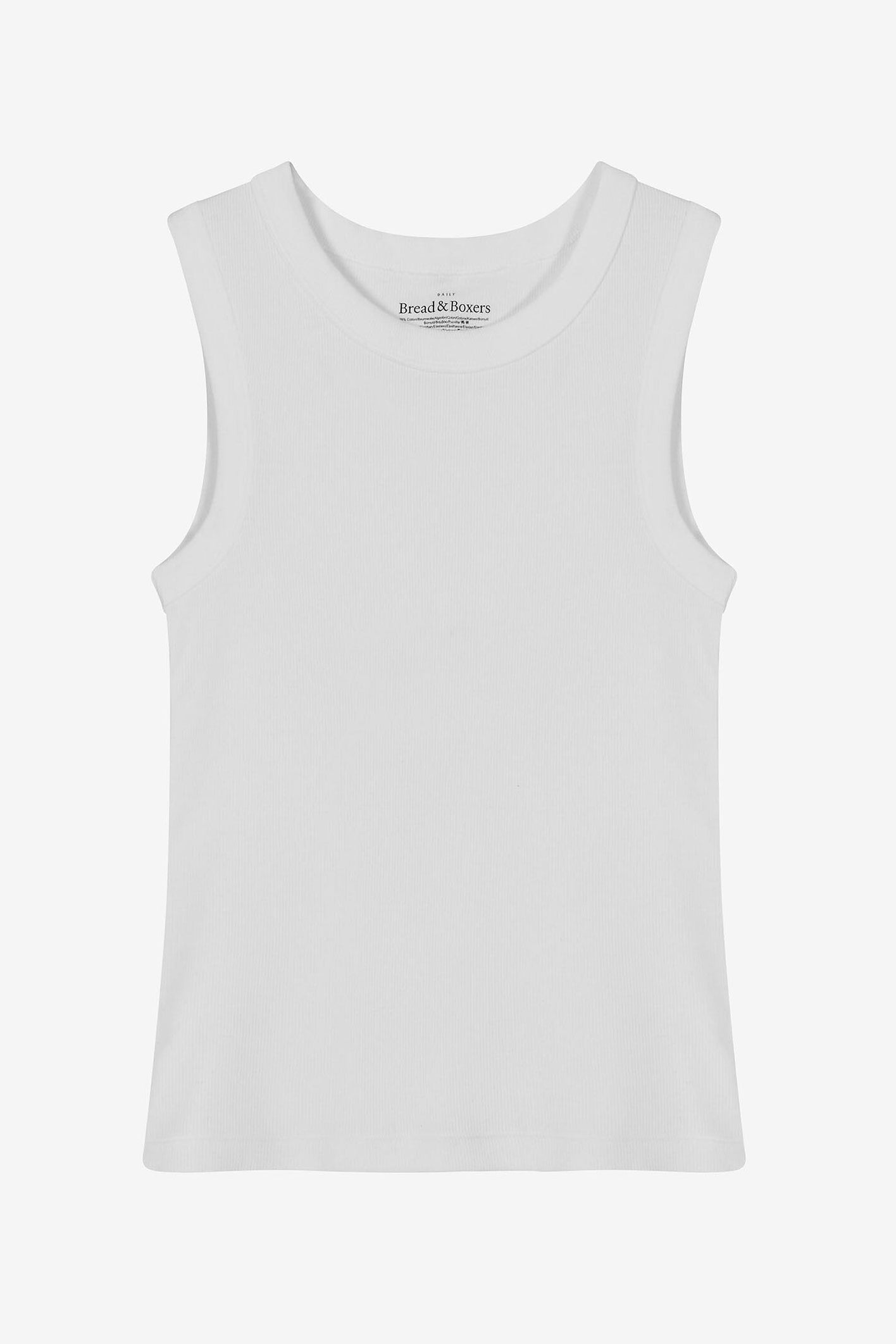 Tank Crew-Neck Ribbed