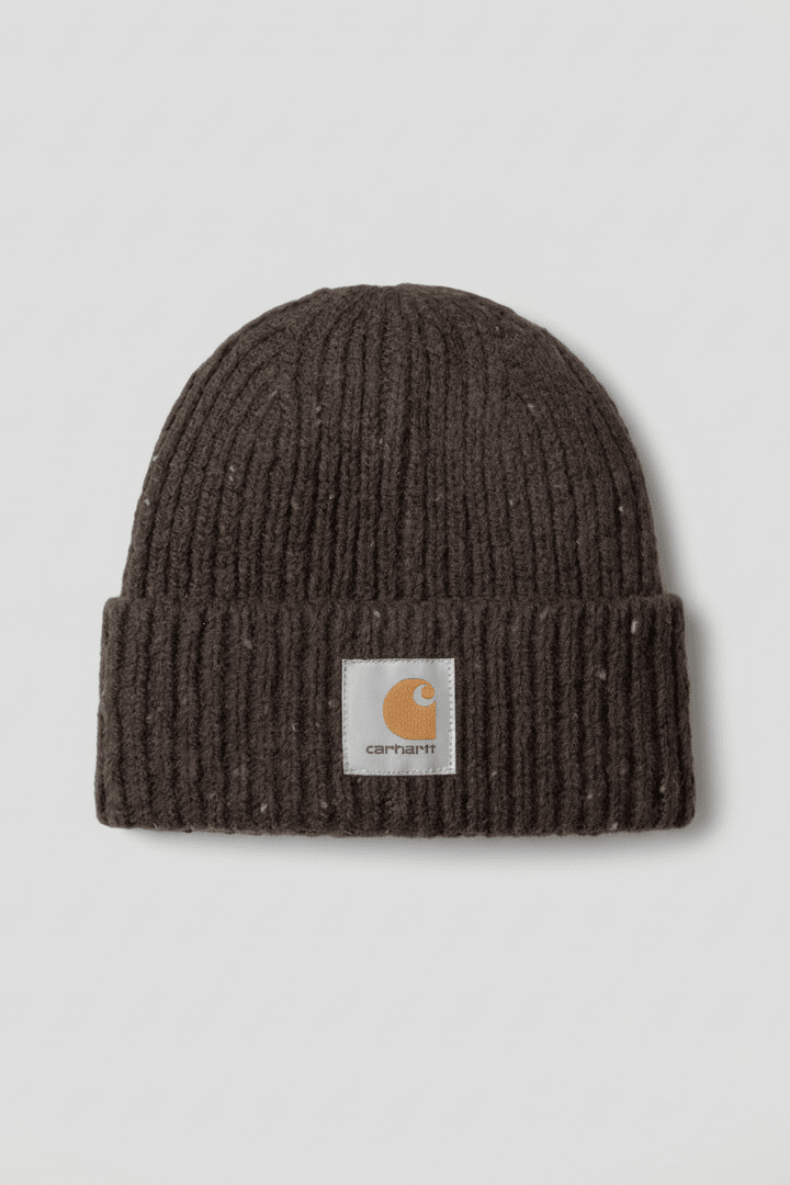 CARHARTT WIP-Anglistic Beanie-Speckled Tobacco-BACKYARD