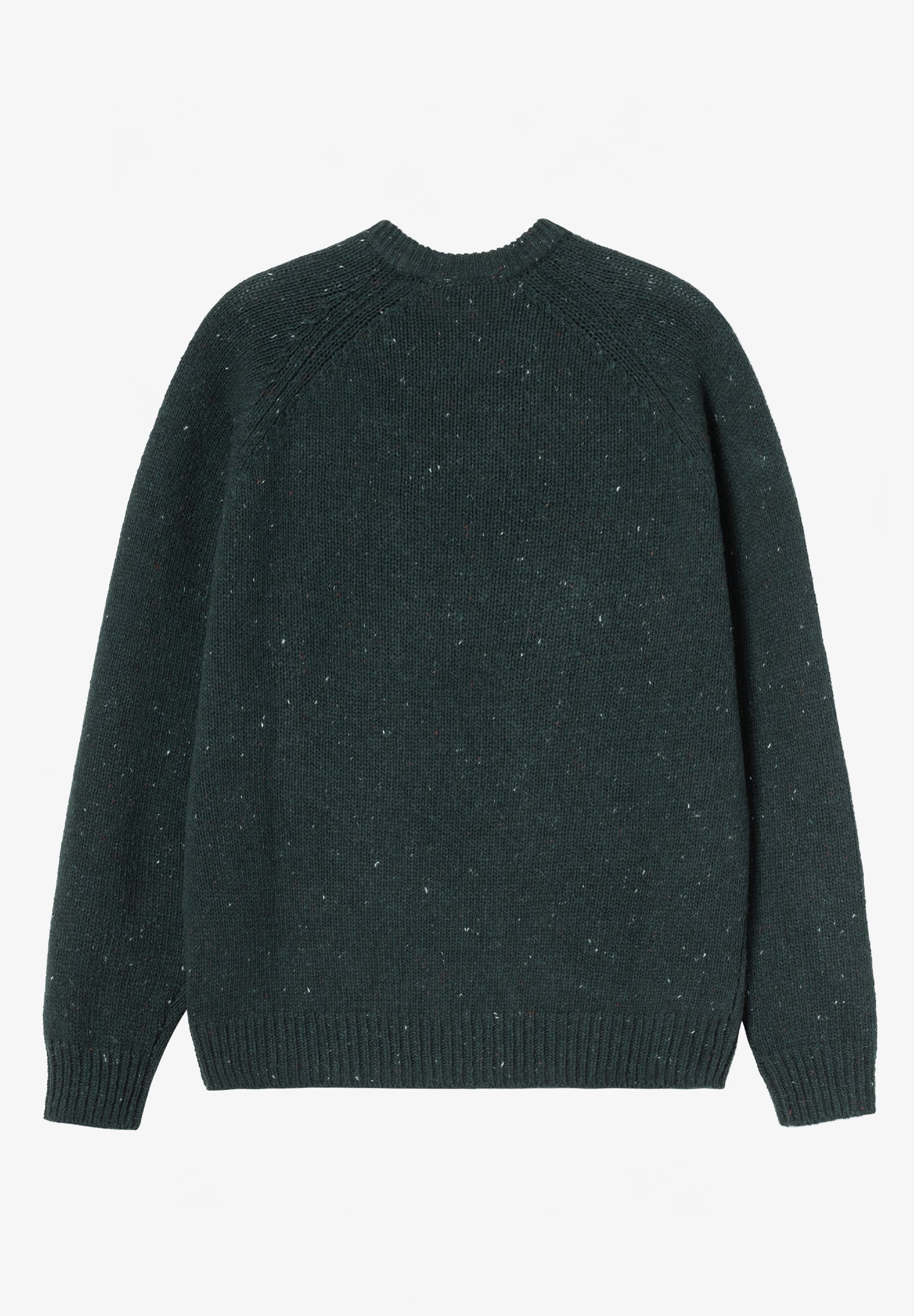 CARHARTT WIP - Anglistic Sweater - Speckled Deep Lagoon - BACKYARD
