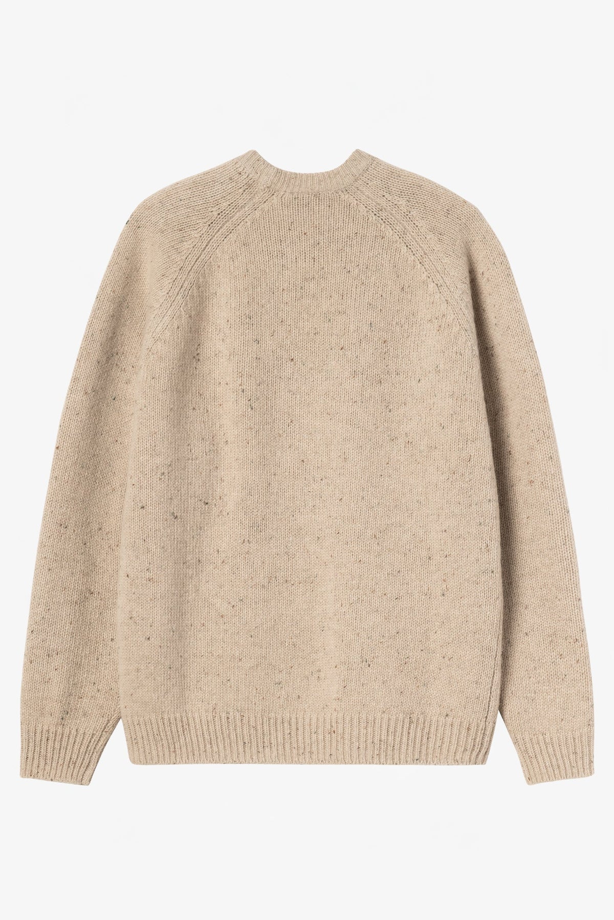 CARHARTT WIP - Anglistic Sweater - Speckled Fleur De Sel - BACKYARD