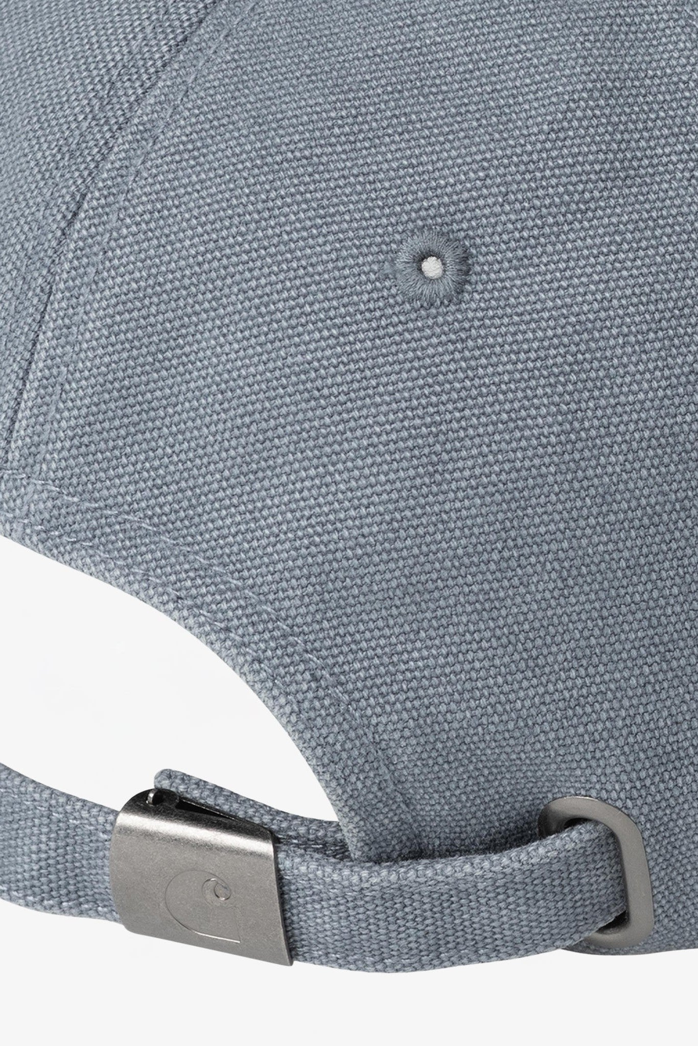 CARHARTT WIP - Canvas Cap - Cozy Blue Stone Washed - BACKYARD