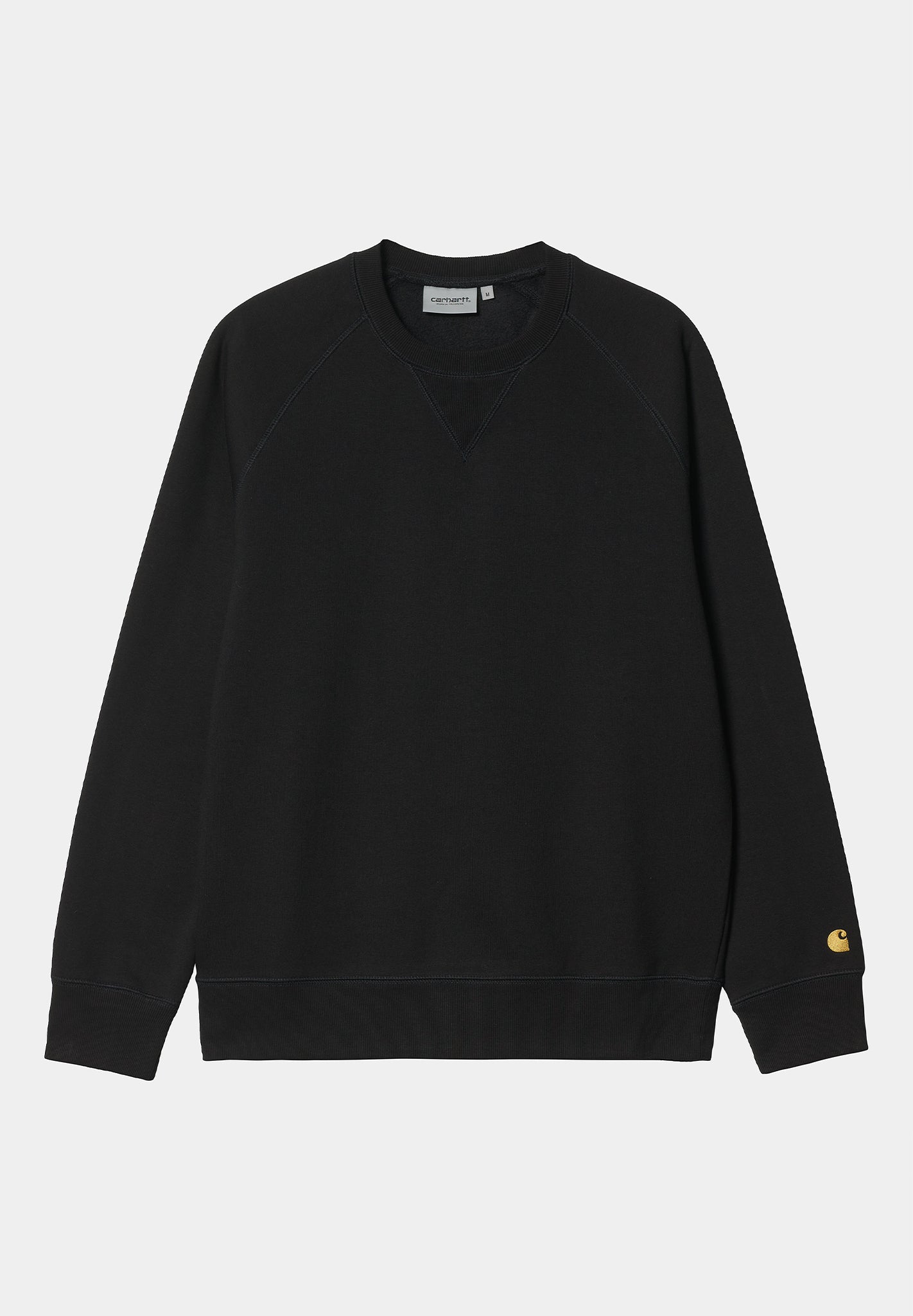 CARHARTT WIP - Chase Sweat - Black Gold - BACKYARD