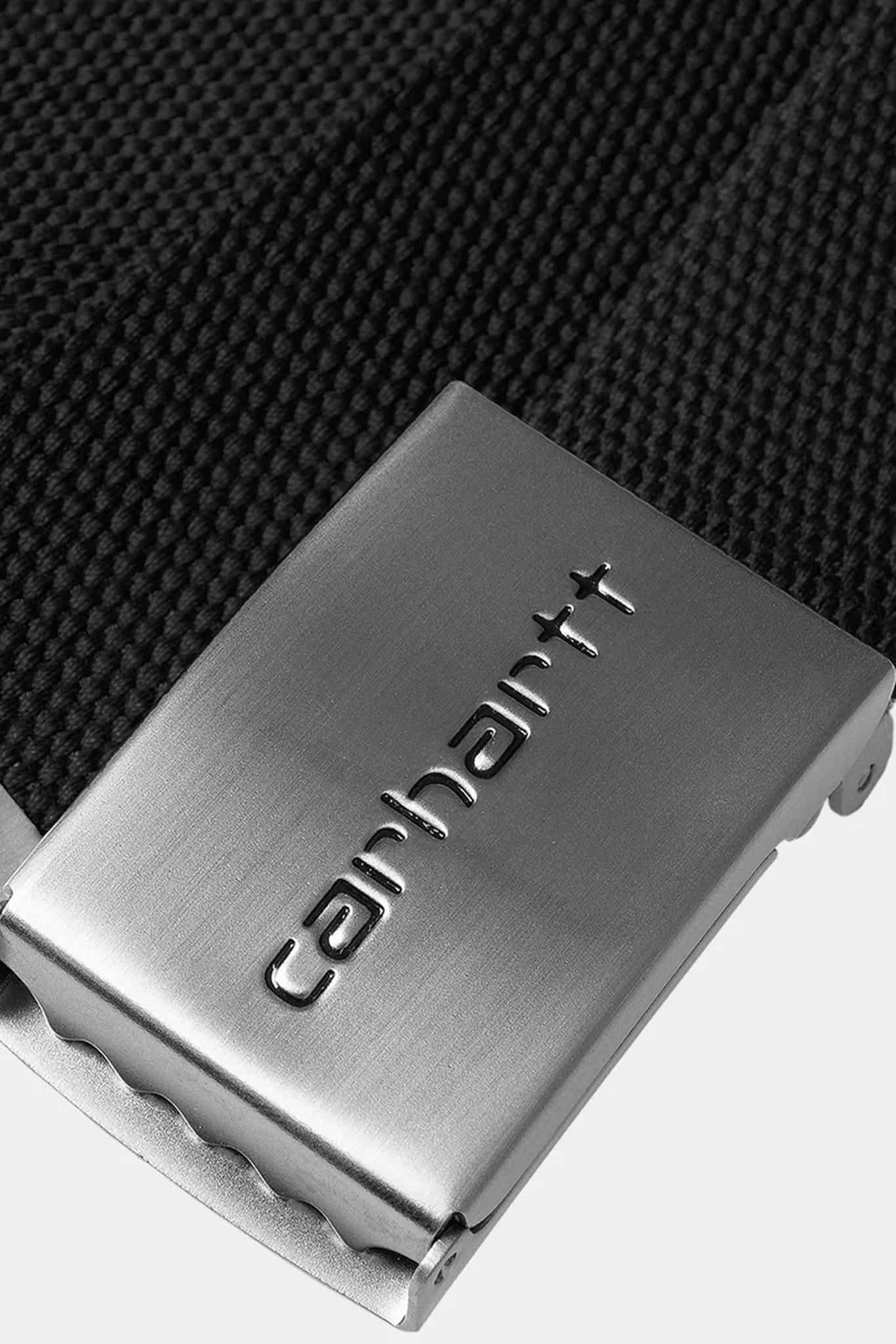 CARHARTT WIP - Clip Belt Chrome - Park - BACKYARD