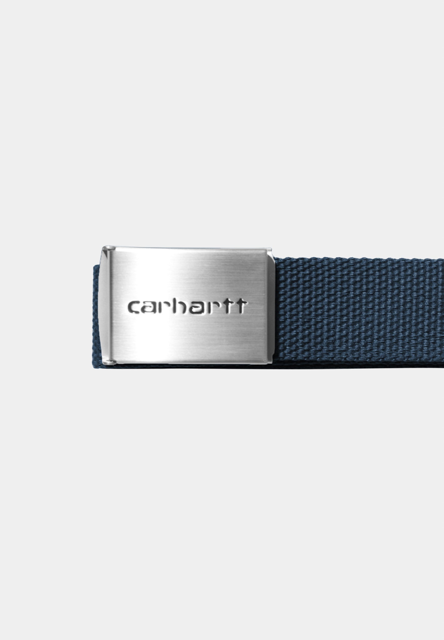CARHARTT WIP - Clip Belt Chrome - Ink - BACKYARD