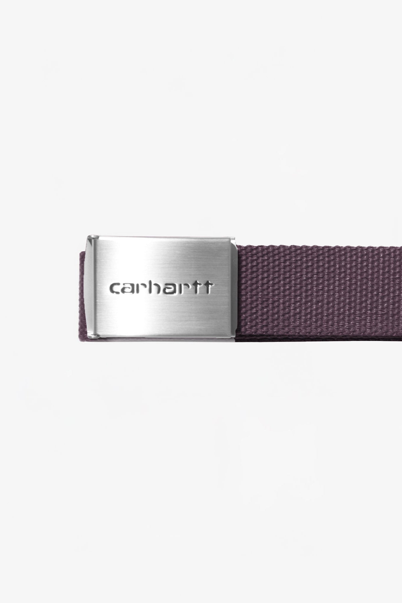 CARHARTT WIP - Clip Belt Chrome - Cozy Purple - BACKYARD