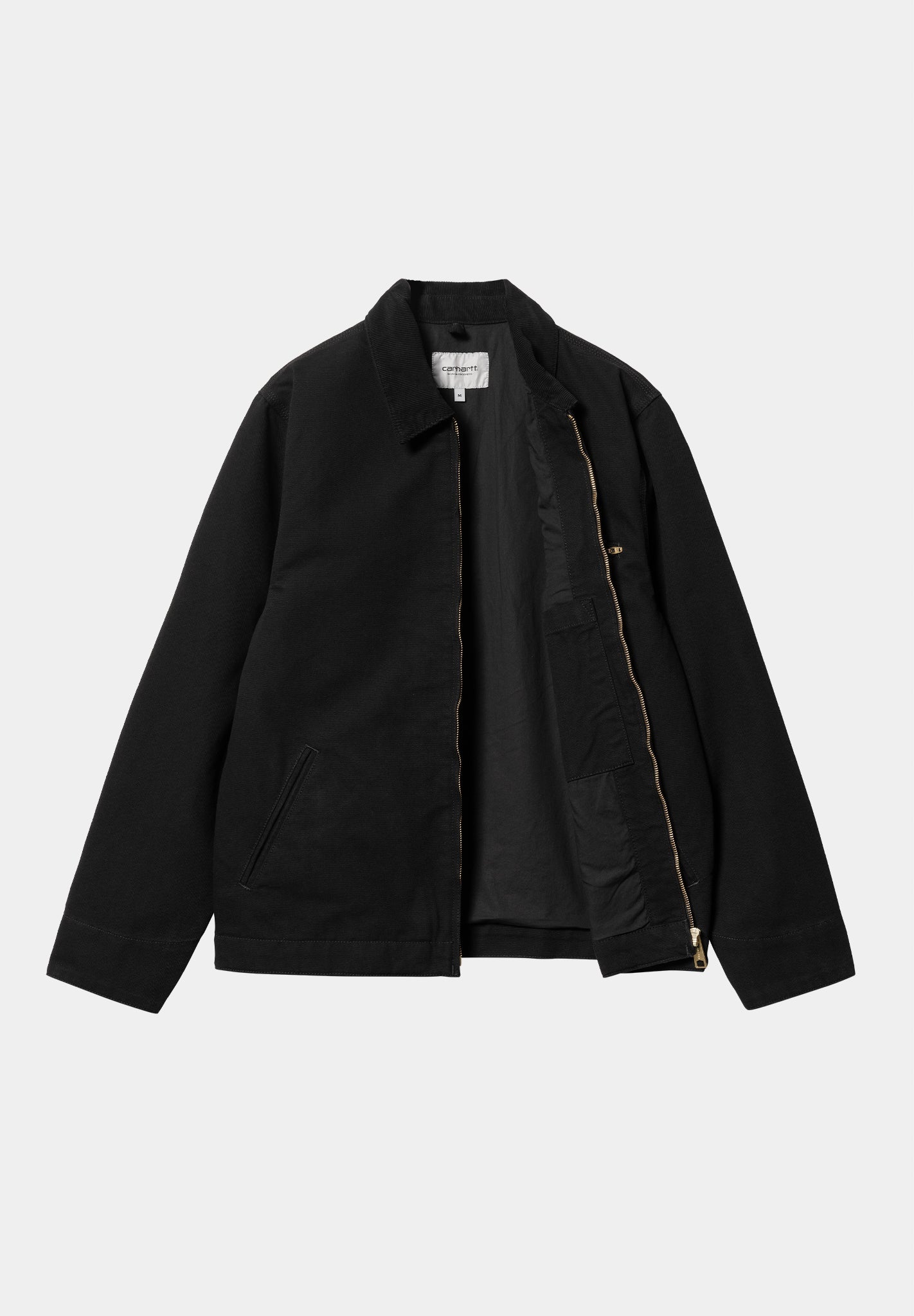 CARHARTT WIP - Detroit Jacket - Black Black Rinsed - BACKYARD