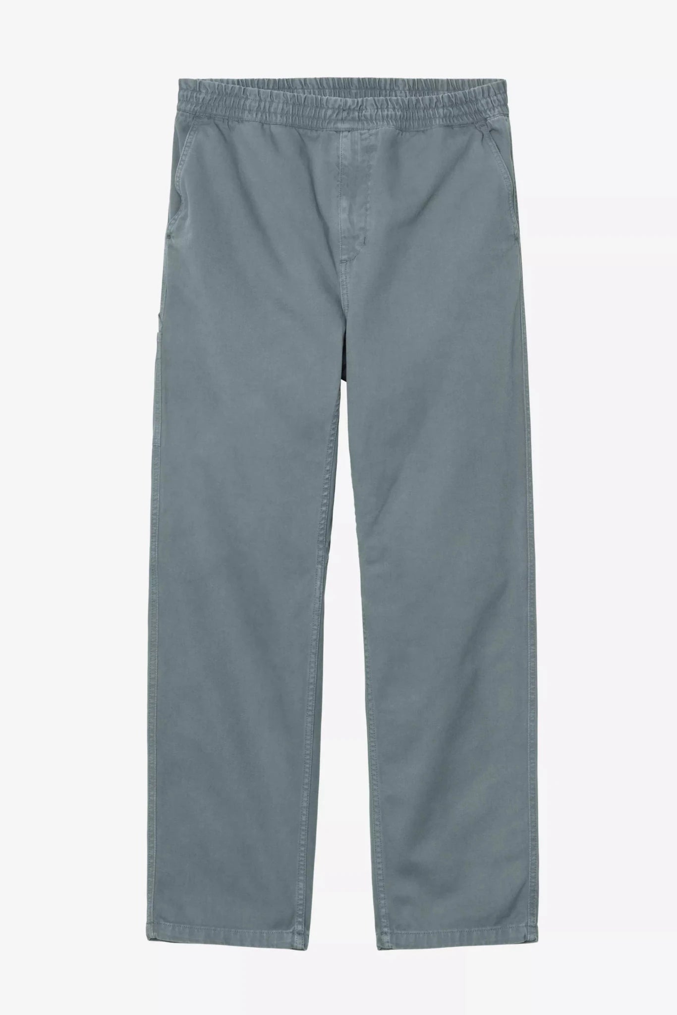 CARHARTT WIP - Flint Pant - Cozy Blue Garment Dyed - BACKYARD