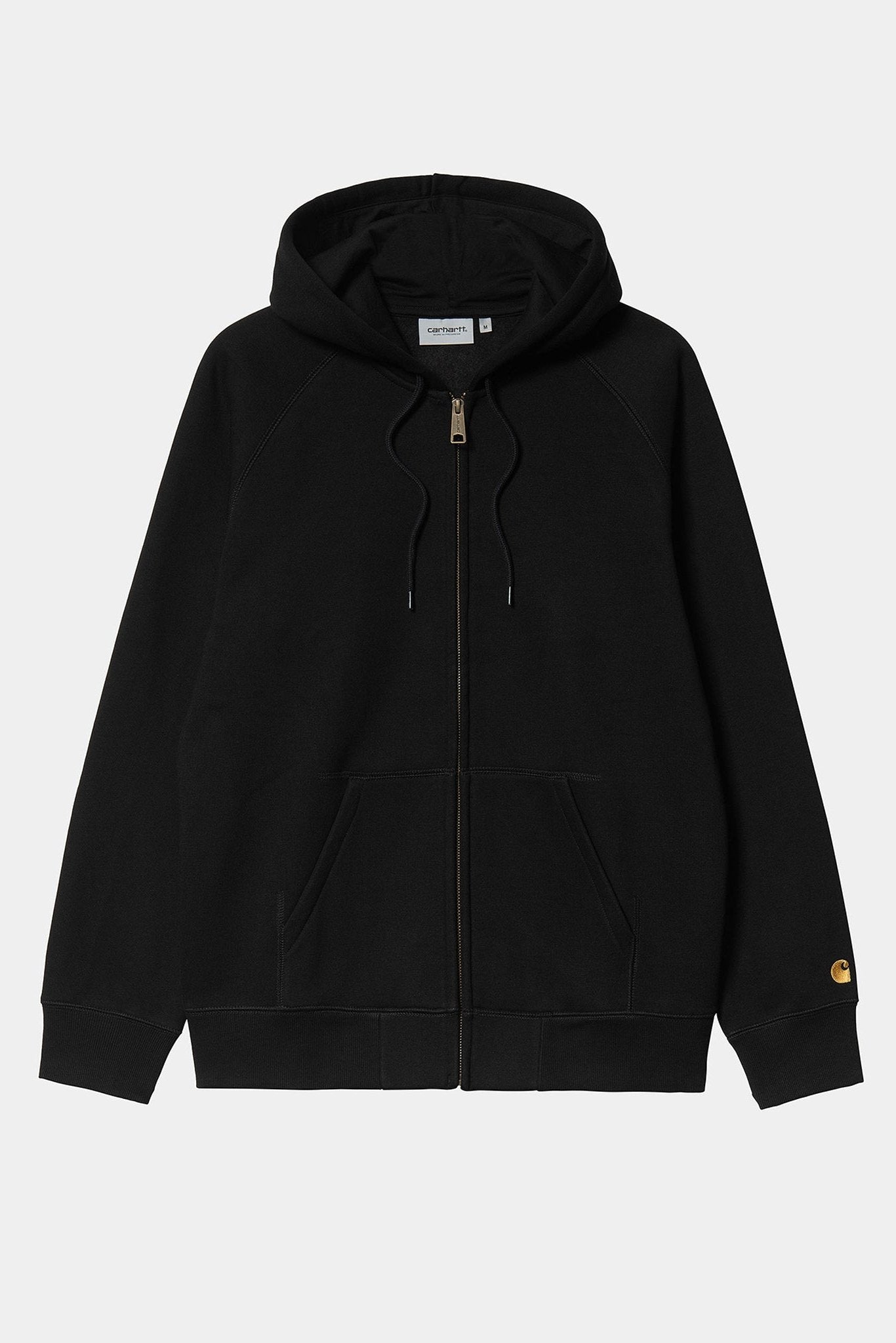 CARHARTT WIP - Hooded Chase Jacket - Black Gold - BACKYARD