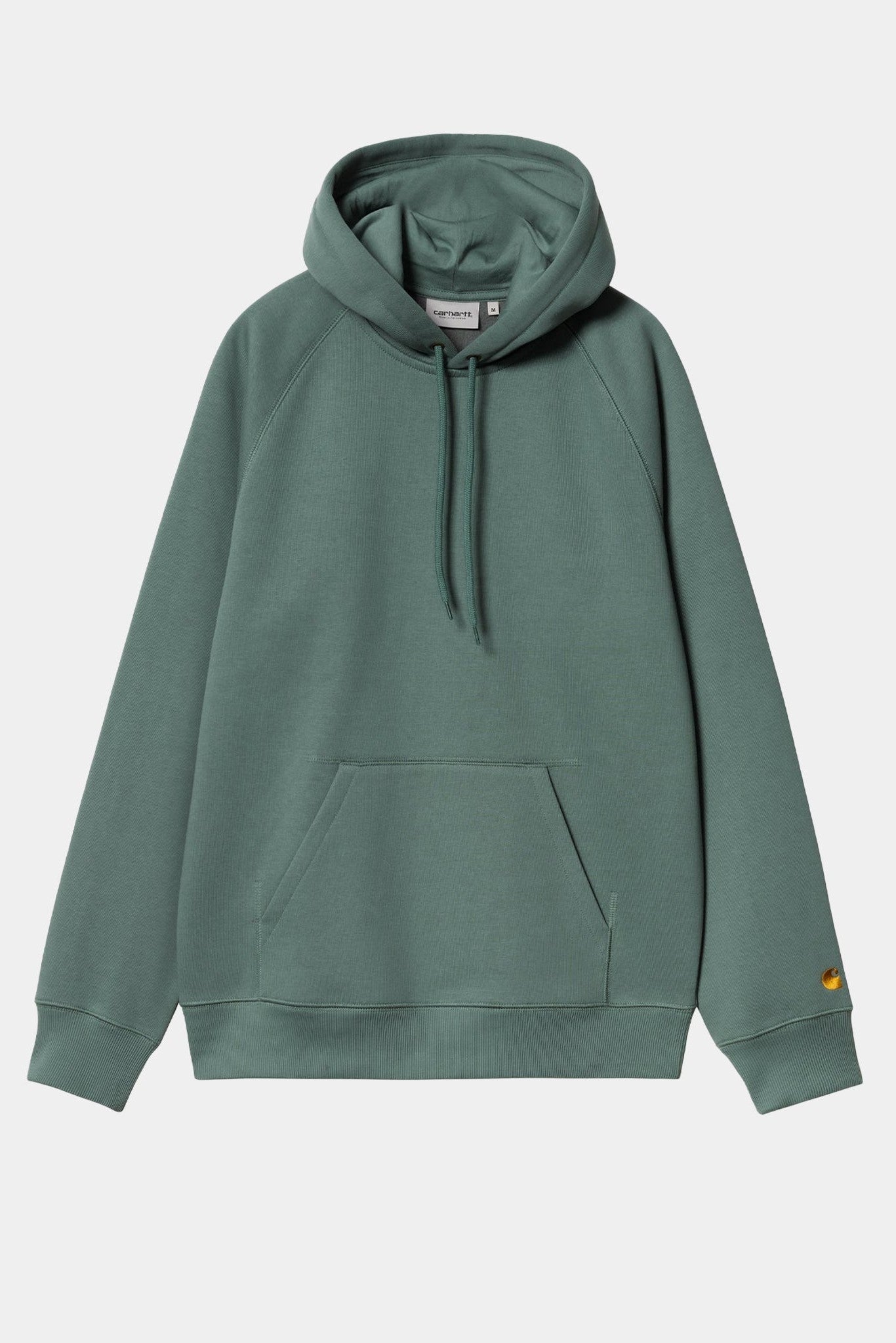 CARHARTT WIP - Hooded Chase Sweat - Silver Pine Gold - BACKYARD