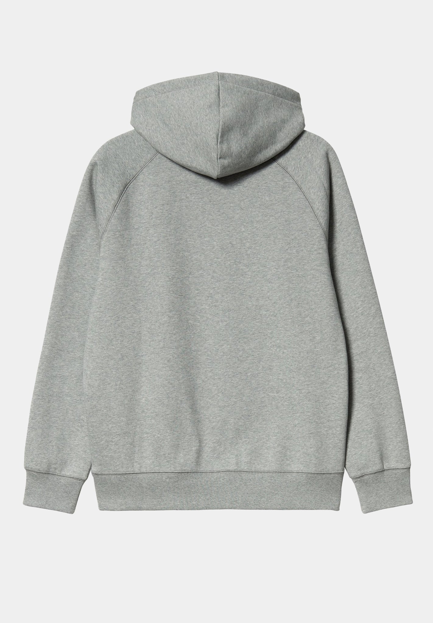 CARHARTT WIP - Hooded Chase Sweat - Grey Heather Gold - BACKYARD