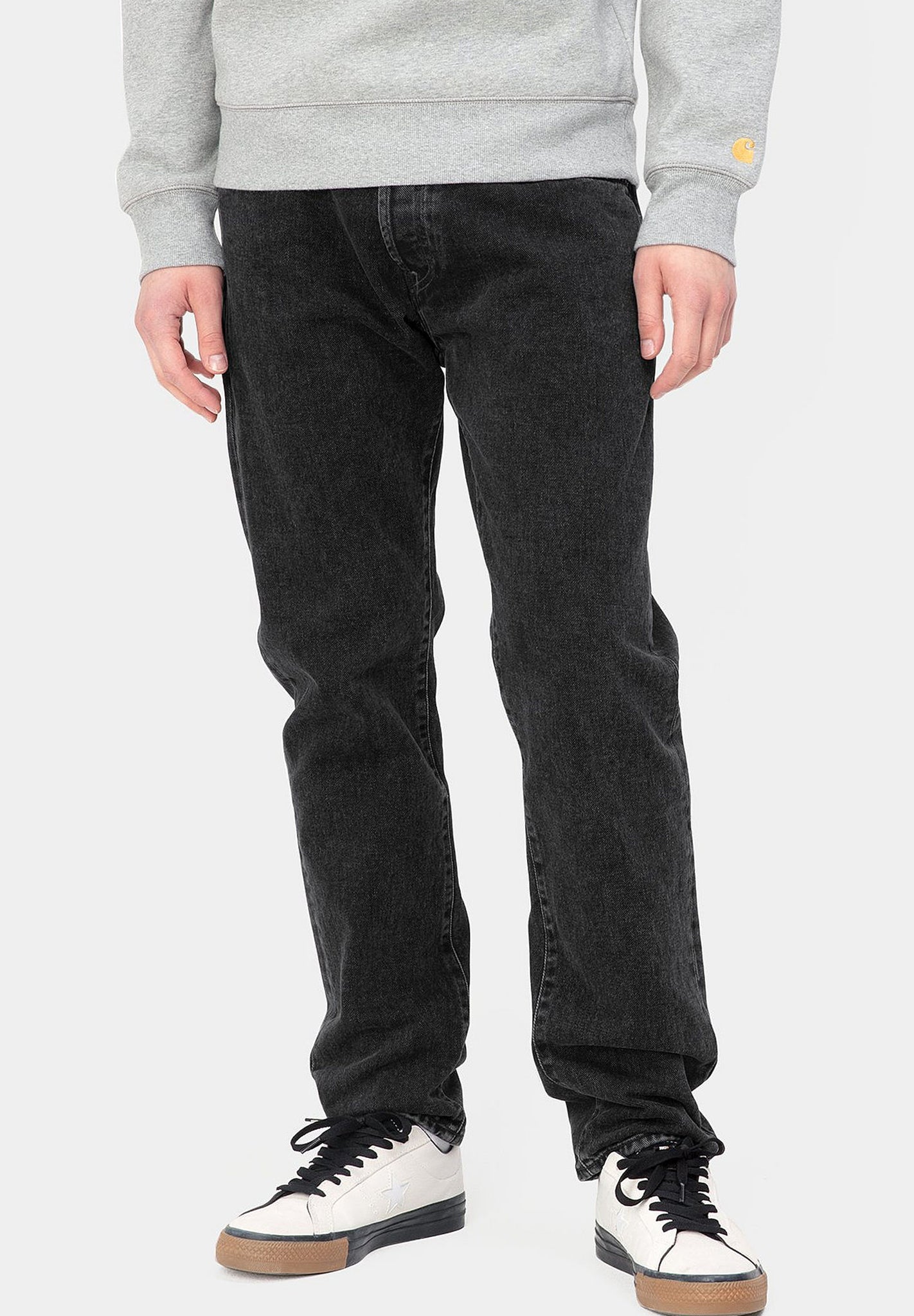 CARHARTT WIP - Klondike Pant - Black Stone Washed - BACKYARD