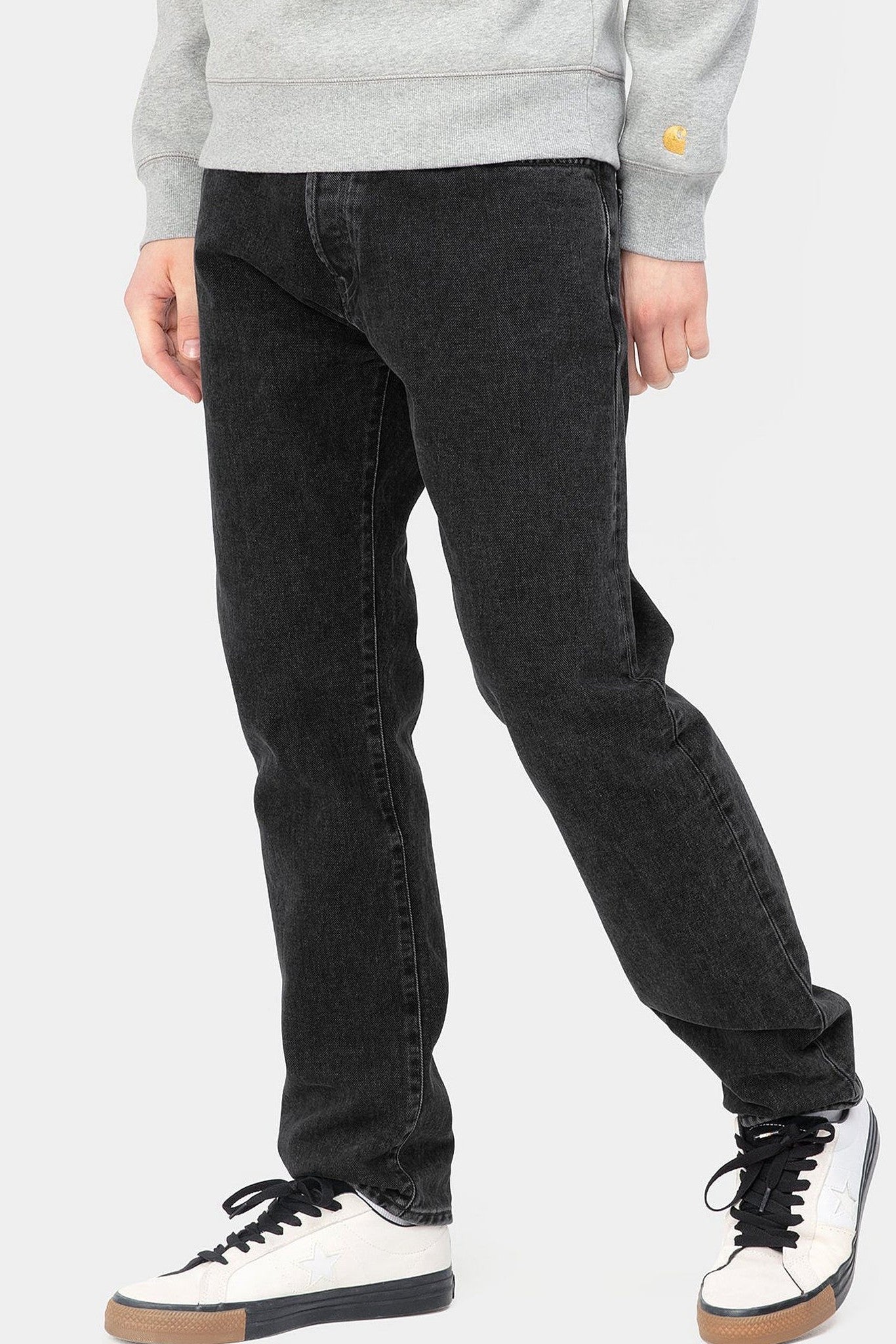 CARHARTT WIP - Klondike Pant - Black Stone Washed - BACKYARD