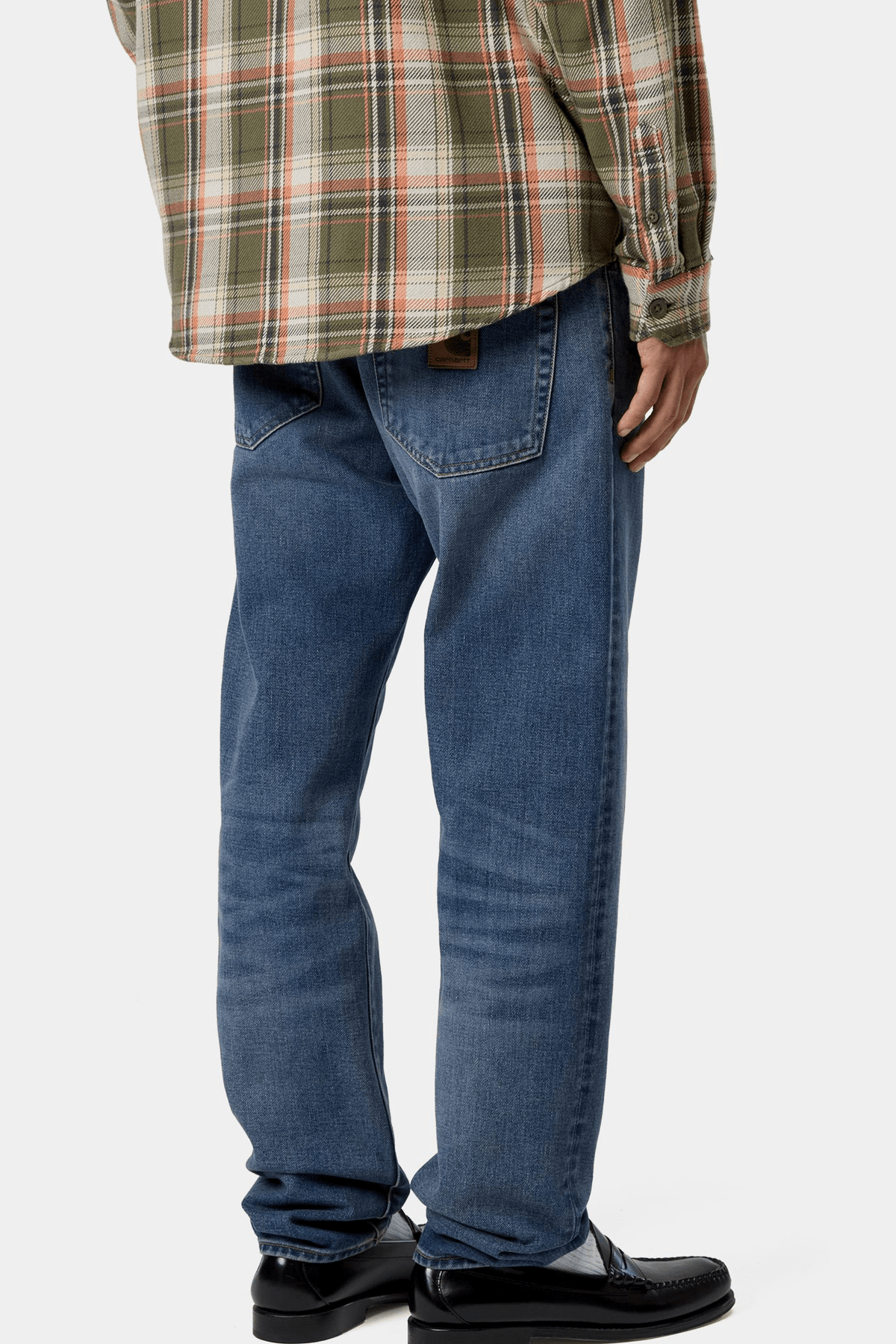 CARHARTT WIP-Klondike Pant-Blue Dark Used Wash-BACKYARD